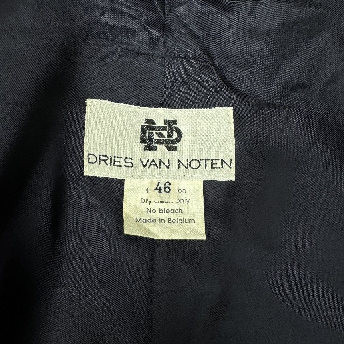 Dries Van Noten × Vintage 🔥DRIES VAN NOTEN STRIPES BUTTON BLAZER COAT JACKET Size US M / EU 48-50 / 2 - 10 Thumbnail