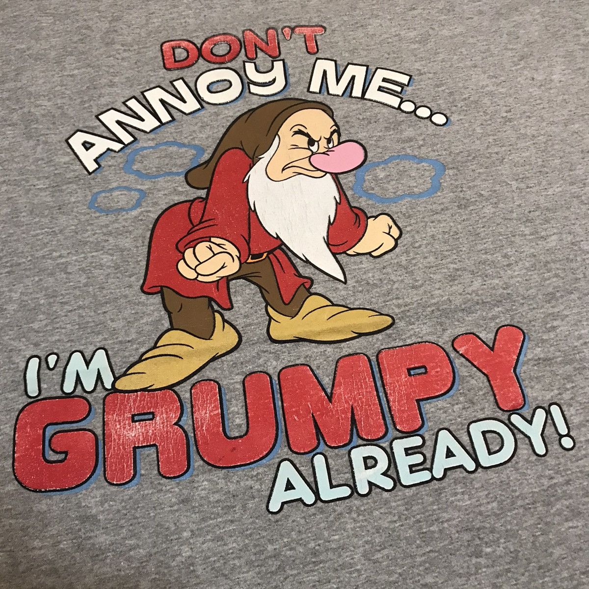 Cartoon Network × Disney × Vintage DISNEY GRUMPY CARTOON DONT ANNOY ME 2000s RARE TEE Size US XL / EU 56 / 4 - 3 Thumbnail