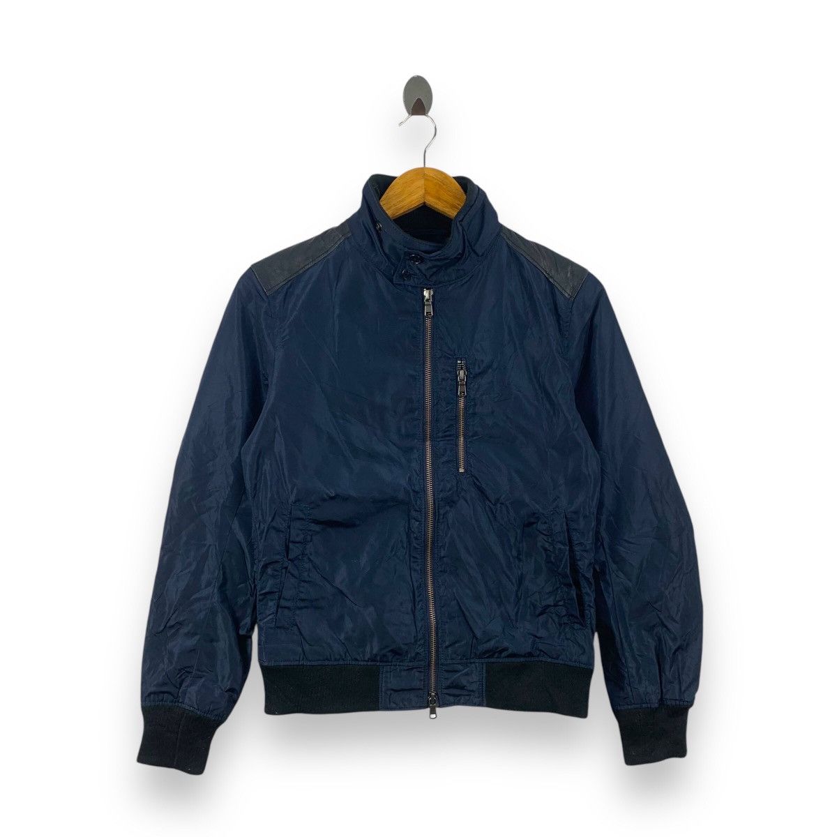 Yohji Yamamoto TETE HOMME By Yohji Yamamoto Zipper Windbreaker Jacket Size US S / EU 44-46 / 1 - 1 Thumbnail