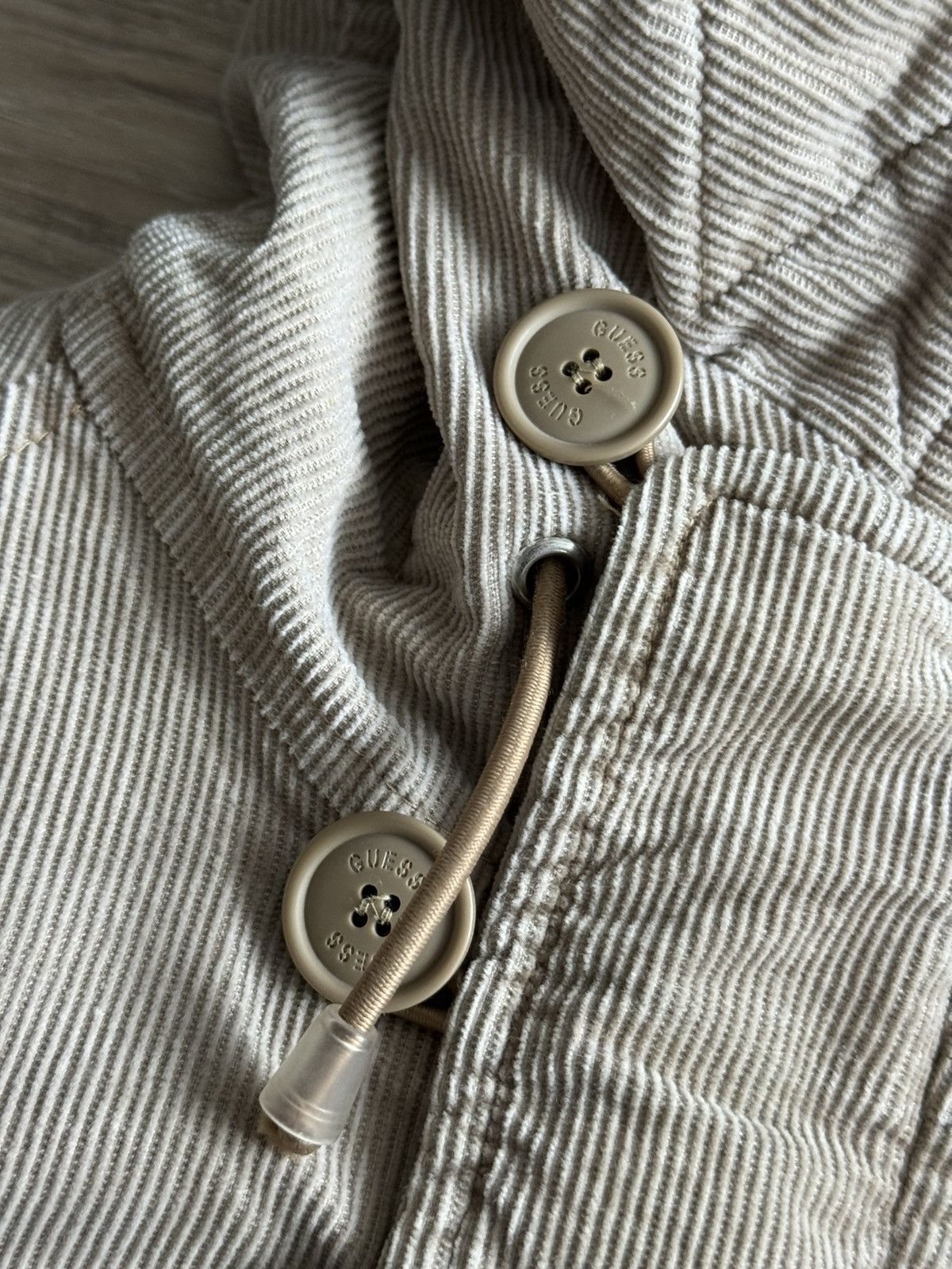 Guess Guess Jeans Vintage Corduroy Short Parka Jacket Size US L / EU 52-54 / 3 - 9 Thumbnail
