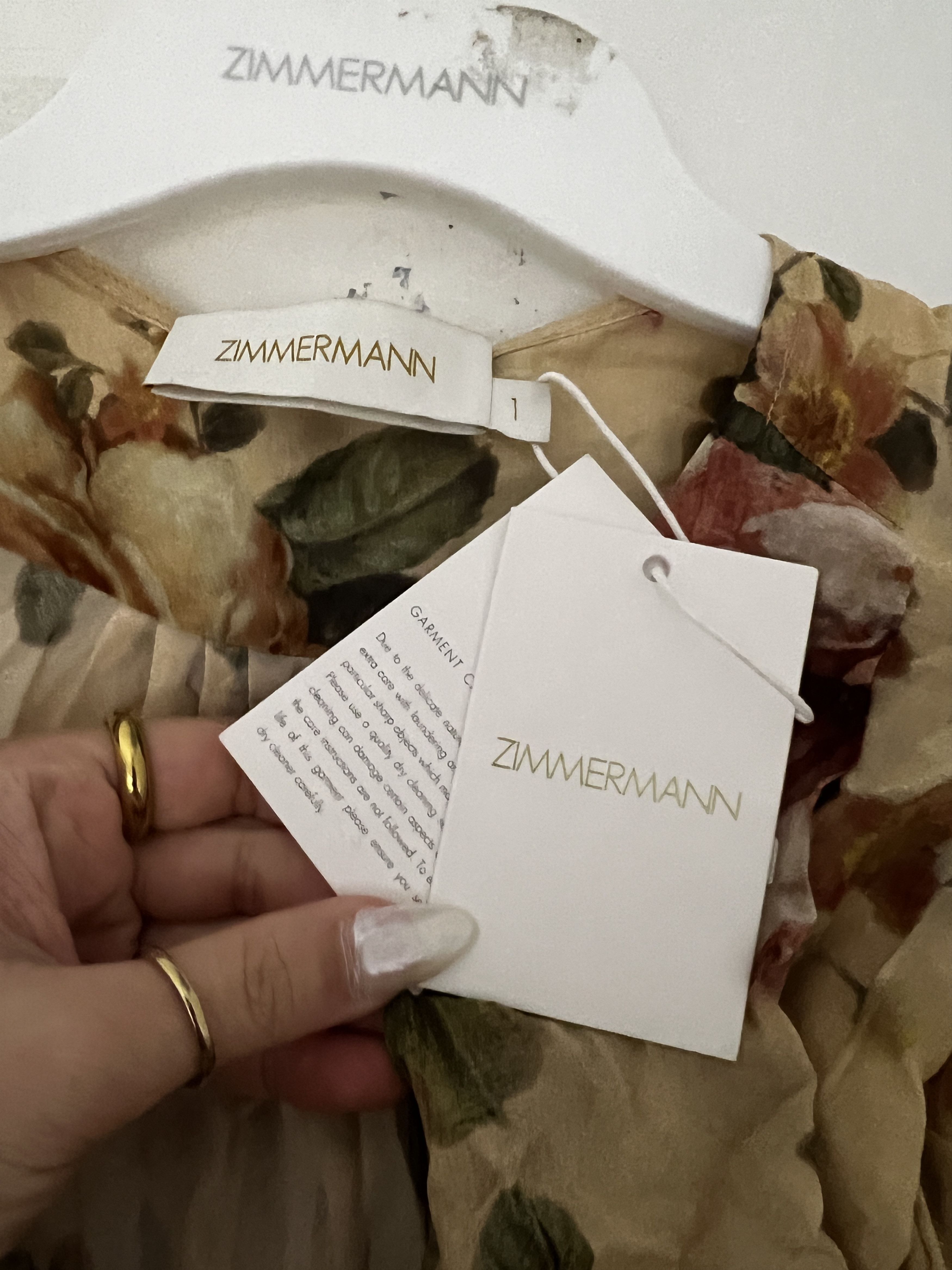 Zimmermann Luminosity Billow Dress Size M / US 6-8 / IT 42-44 - 6 Thumbnail