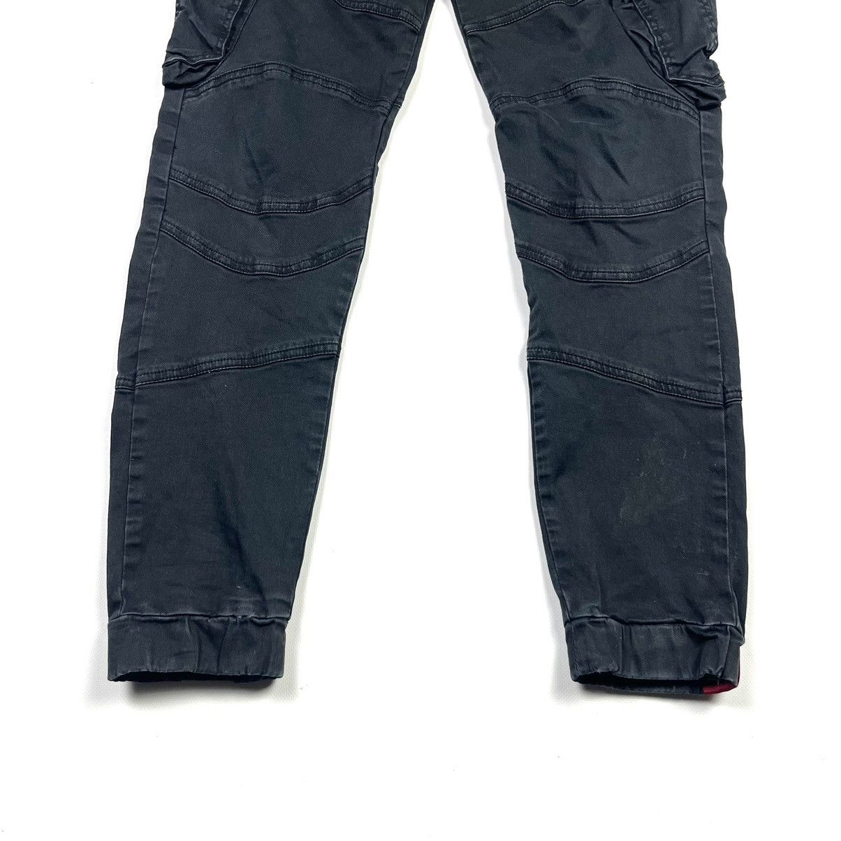 Alpha Industries × Japanese Brand Alpha Industries Vintage Cargo Pants Japanese Brand Black Size US 31 - 2 Thumbnail