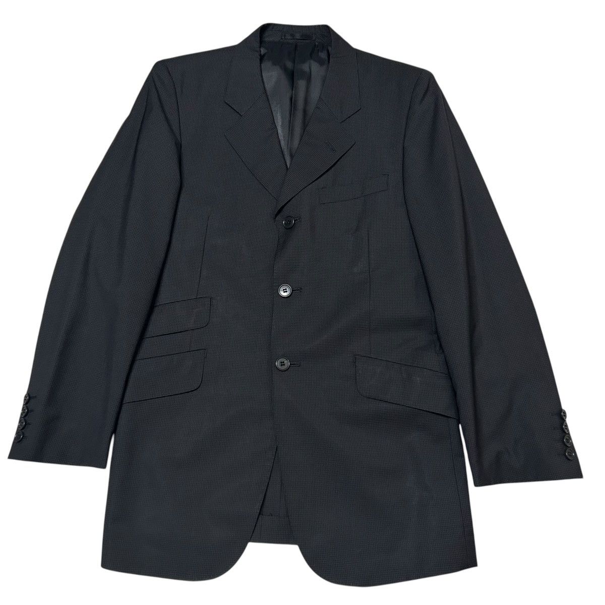 Yohji Yamamoto 751 90s Yohji Yamamoto D'URBAN A.A.R vintage suit set up men Size 38R - 2 Thumbnail