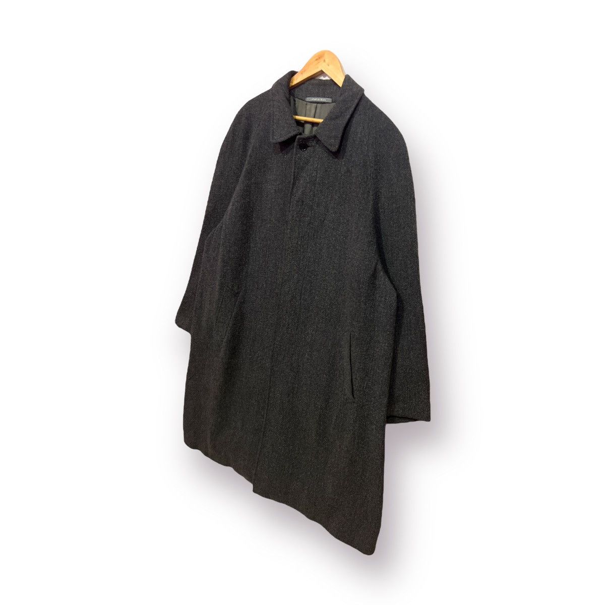 Sonia Rykiel 🔥 RYKIEL HOMME WOOL LONG COAT - GREY Size US L / EU 52-54 / 3 - 2 Thumbnail