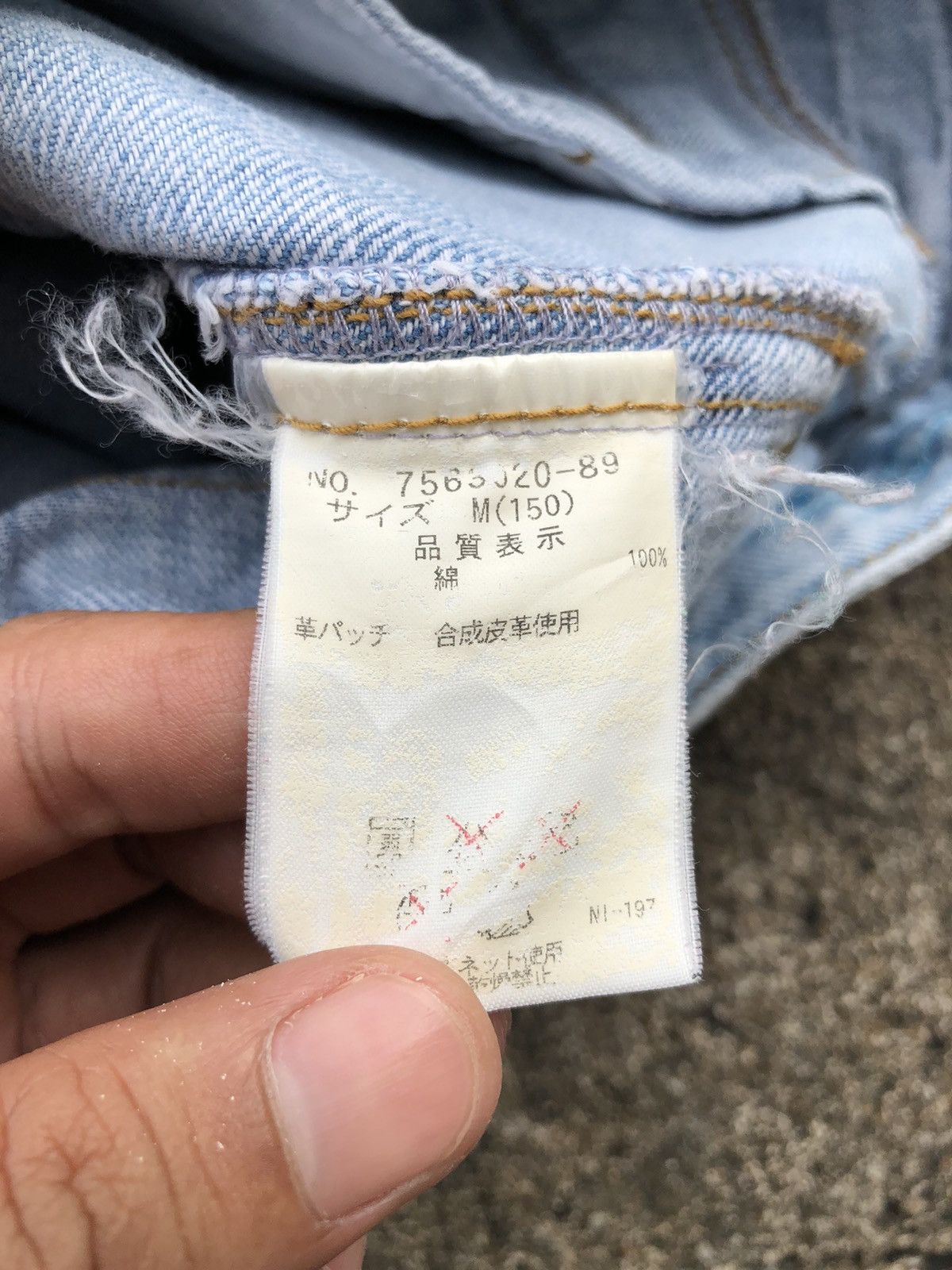 Angel Blue Angel Blue Japanese Hotpants Jeans Denim Distressed Cargo Size 38" / US 16 / IT 52 - 22 Thumbnail