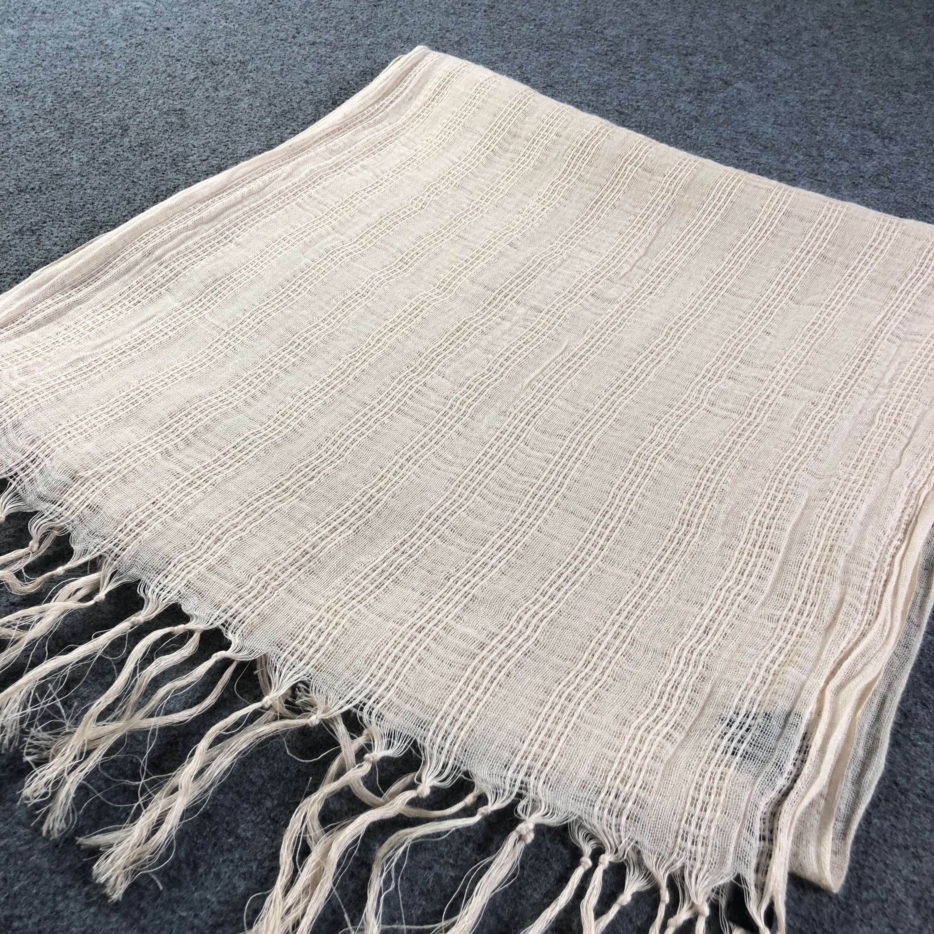DKNY DKNY Silk Shawl Scarf Muffler V1141 Size ONE SIZE - 3 Thumbnail