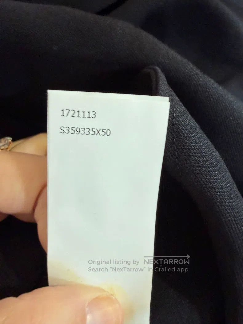 Loewe Loewe Black Linen Dress Size XS / US 0-2 / IT 36-38 - 7 Thumbnail