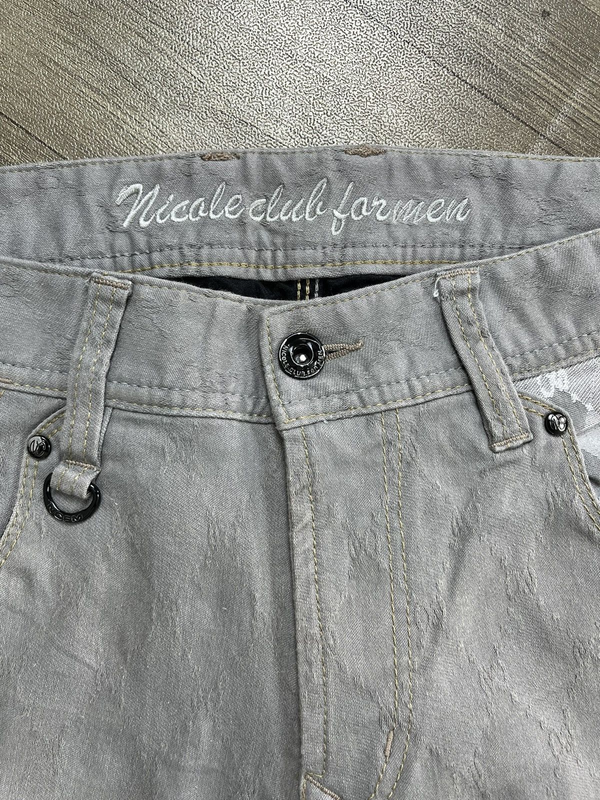 Nicole Club Vintage Nicole Club For Men Lgb Style Japanese Flared Denim Size US 29 - 5 Thumbnail