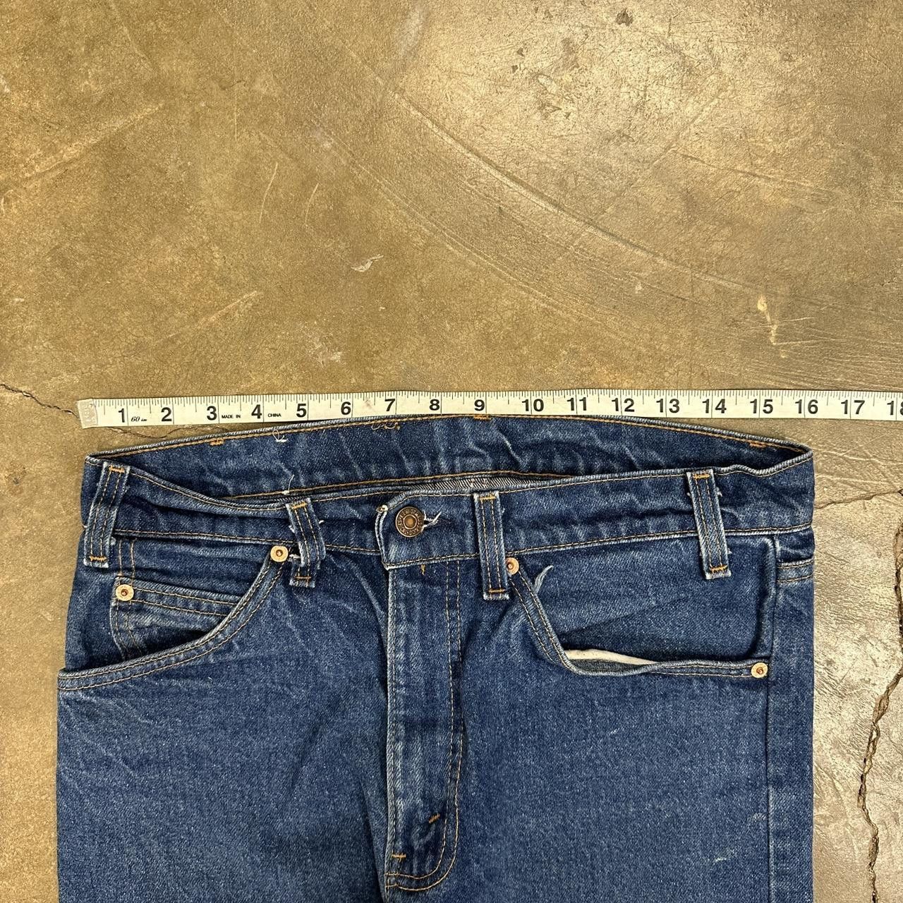 Levi's Vintage Levi’s 505 Orange Tab Blue Jeans 32 x 30 Size US 32 / EU 48 - 4 Thumbnail