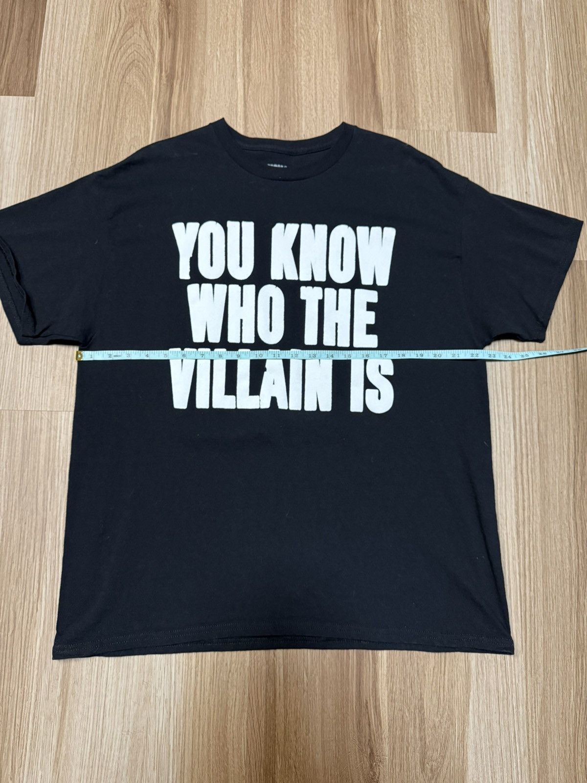 Rap Tees Pusha T "You Know Who The Villian Is" It's Almost Dry Tour Size US XXL / EU 58 / 5 - 6 Thumbnail