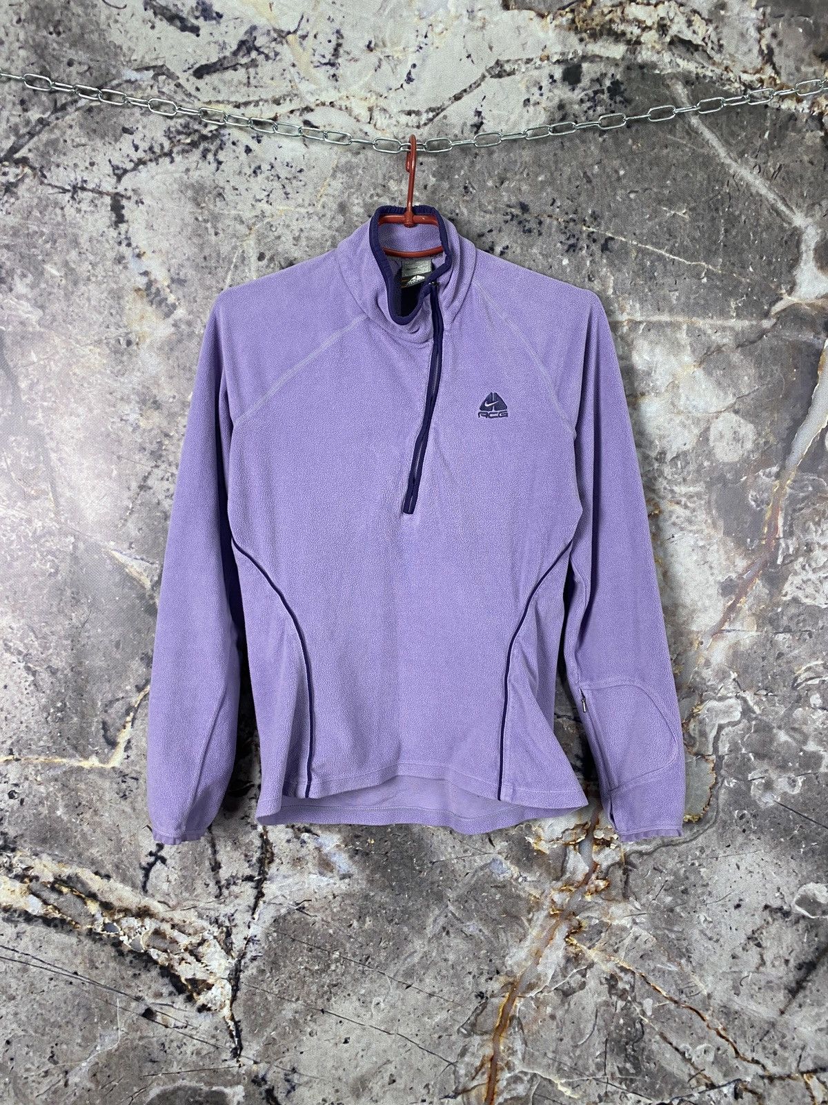 Nike × Nike ACG × Vintage Women’s Nike ACG Fleece Jacket Vintage Size Large Size L / US 10 / IT 46 - 1 Thumbnail