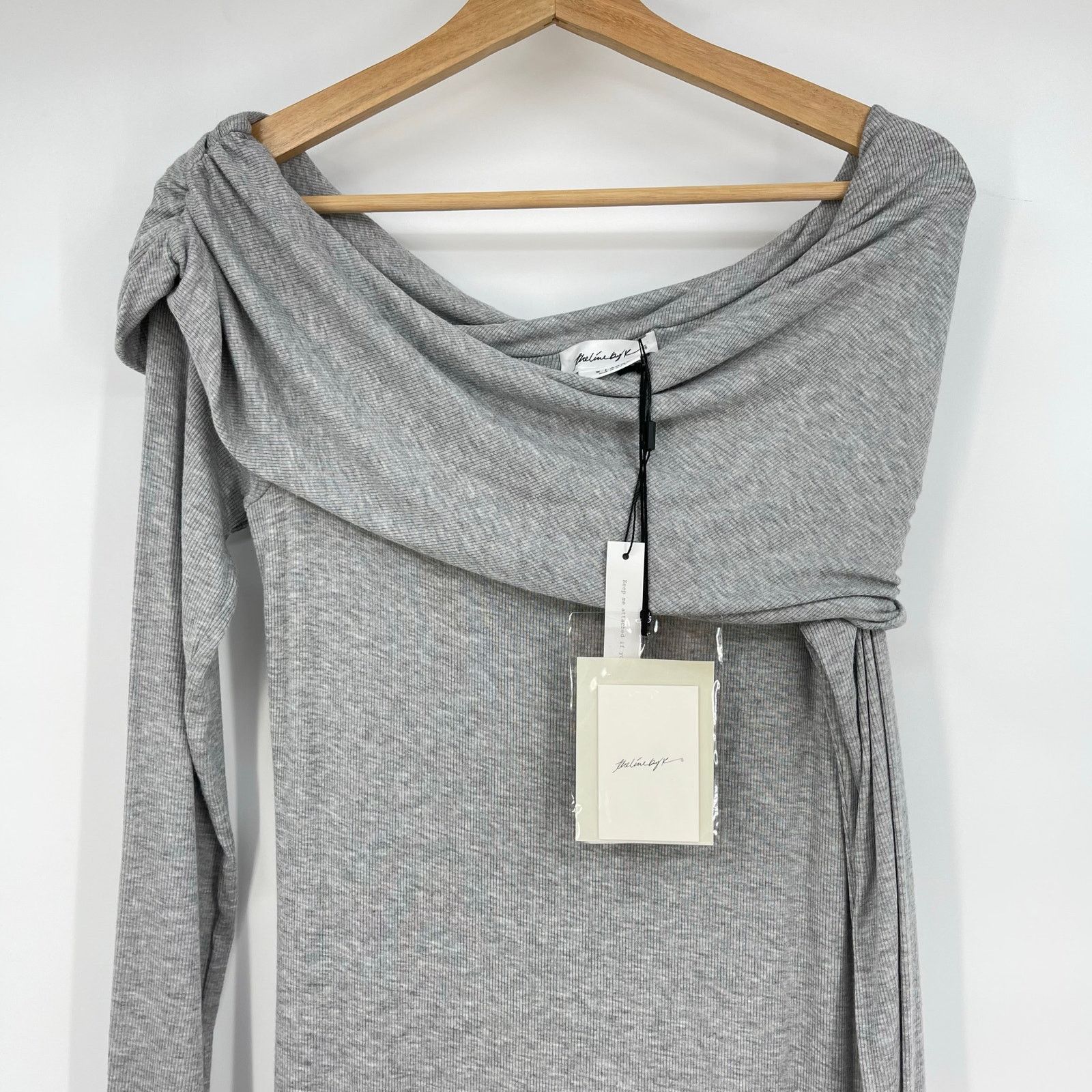 Other the line by K | NWT Maisie Dress Heather Grey Modal XL Size XL / US 12-14 / IT 48-50 - 7 Thumbnail