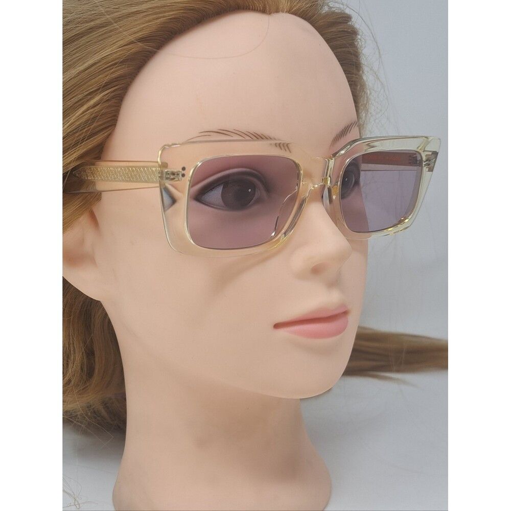 Garrett Leight NEW Garrett Leight California Sunglasses Pure Glass Rectang Size ONE SIZE - 1 Thumbnail