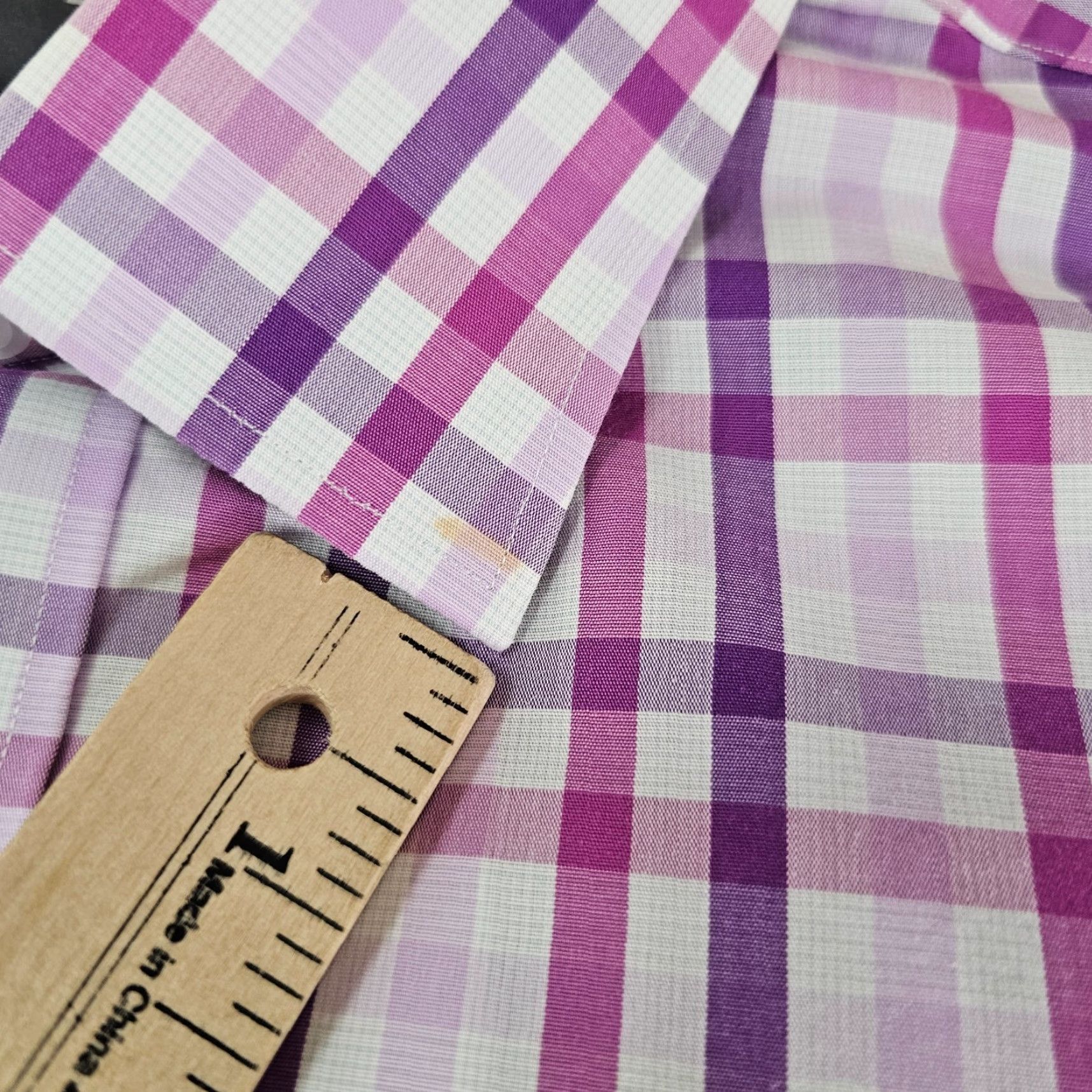 Bonobos Bonobos Shirt Mens Size 16 36 Slim Fit Pink Check Cotton Long Sleeve Button Up Size US L / EU 52-54 / 3 - 4 Thumbnail