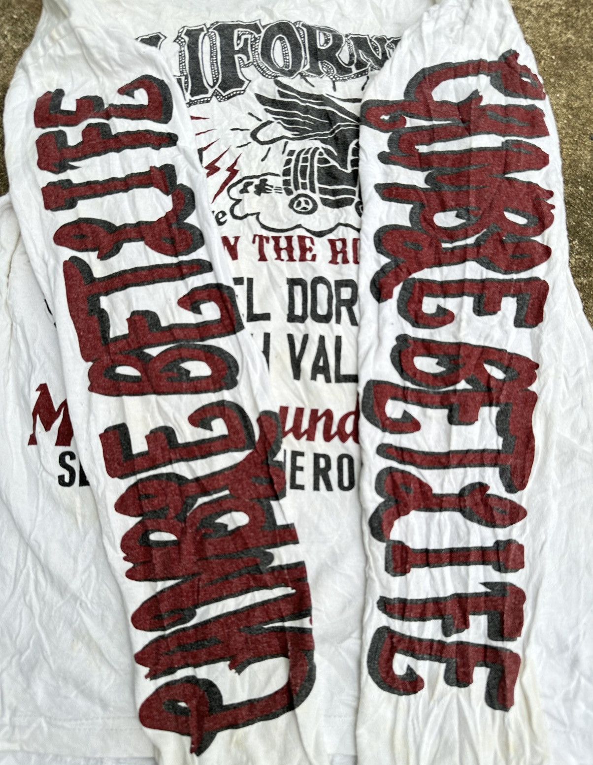 Hysteric Glamour CRAZY POEM BULLET NOISE IFSIXWASNINE LGB PUNK STREET STYLE Size US M / EU 48-50 / 2 - 3 Thumbnail