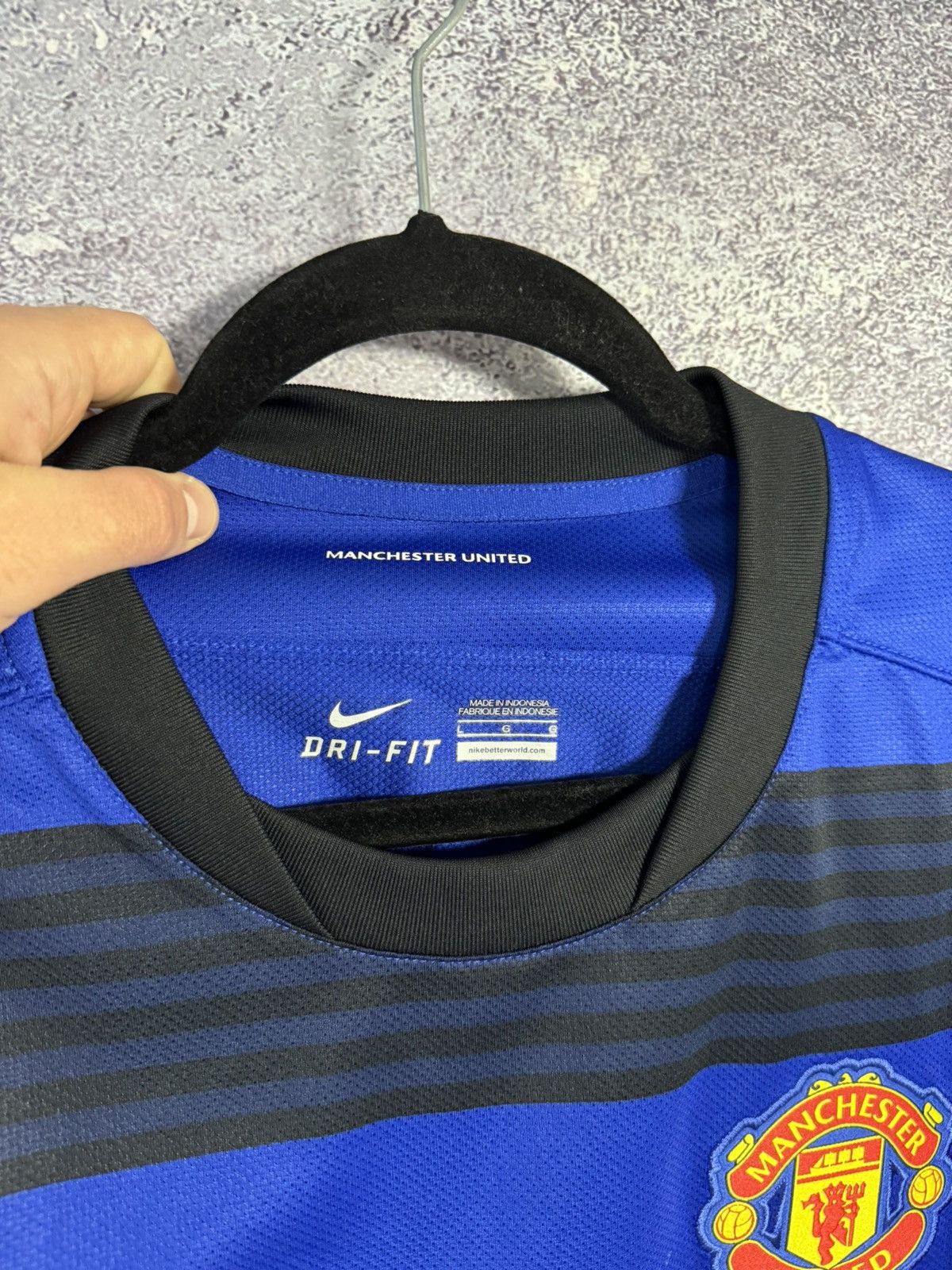 Nike × Vintage Vintage Manchester United 2011/12 Nike Jersey blokcore Size US L / EU 52-54 / 3 - 11 Thumbnail