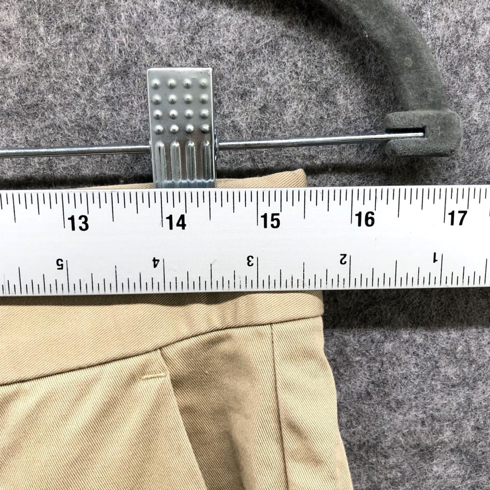 Vintage SPOKE Sharps Build A Chino Pants Mens 31x31 Khaki Beige Slim Stretch Pants Mens 31 Beige Chino Slim Stretch Men’s Size US 31 - 7 Thumbnail