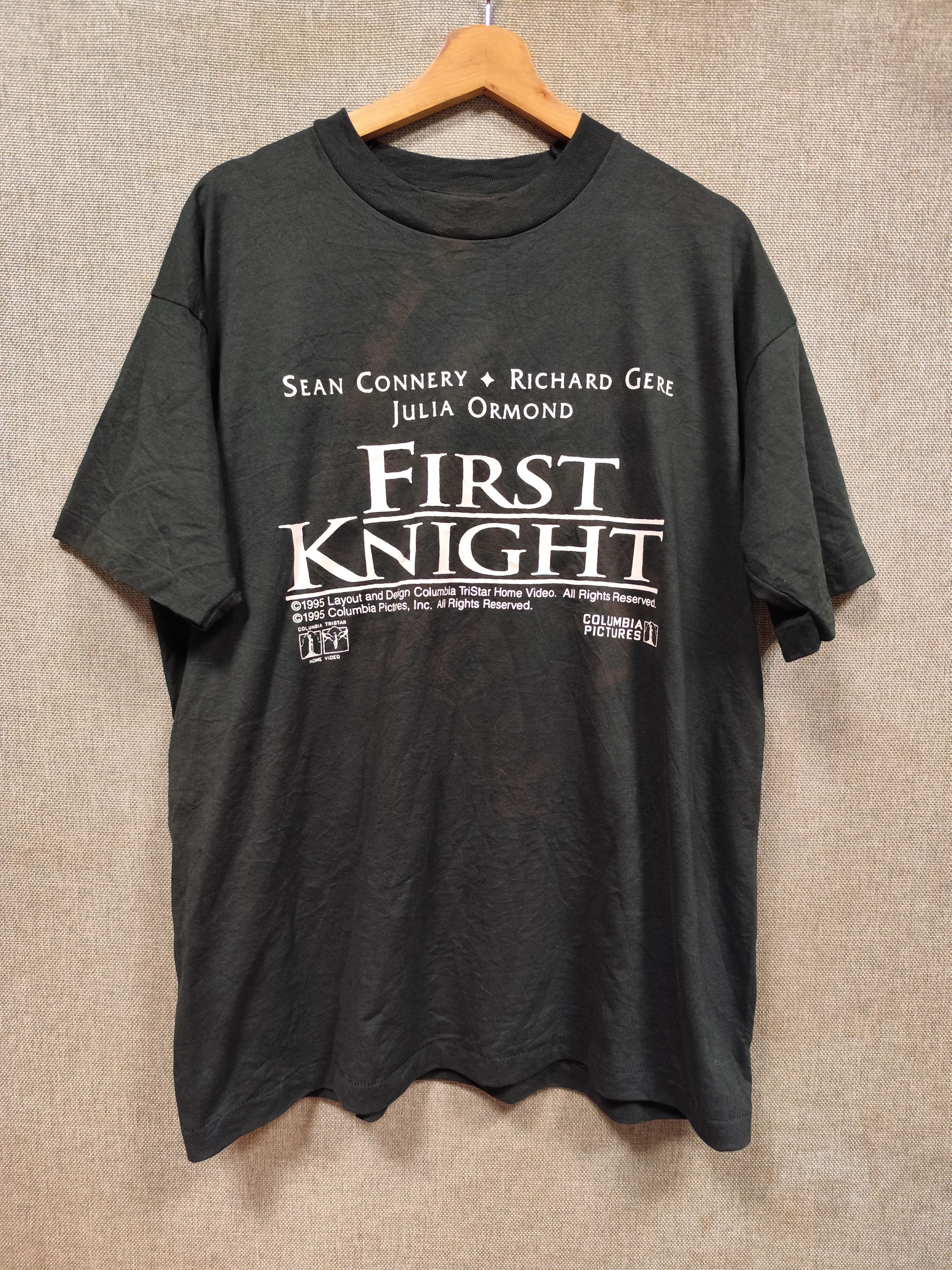 Warner Bros Vintage First Knight Movie Promo T-Shirts Size US XL / EU 56 / 4 - 1 Thumbnail