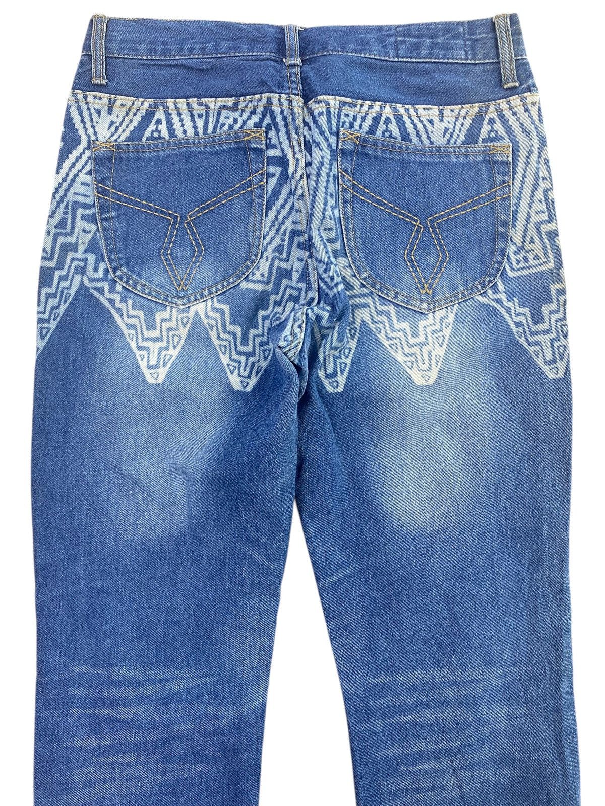 Japanese Brand Japanese Brand Design Art Style Straight Cut Jeans Size US 29 - 4 Thumbnail