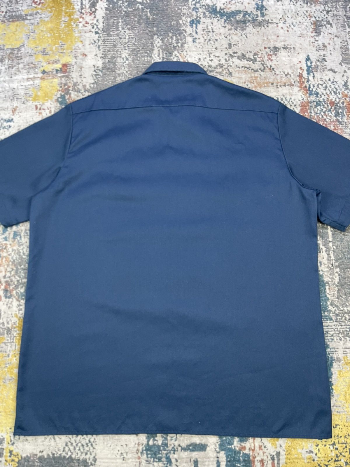 Dickies Vtg Dickies Double Pocket Button Down Work Shirt Size US XL / EU 56 / 4 - 2 Thumbnail
