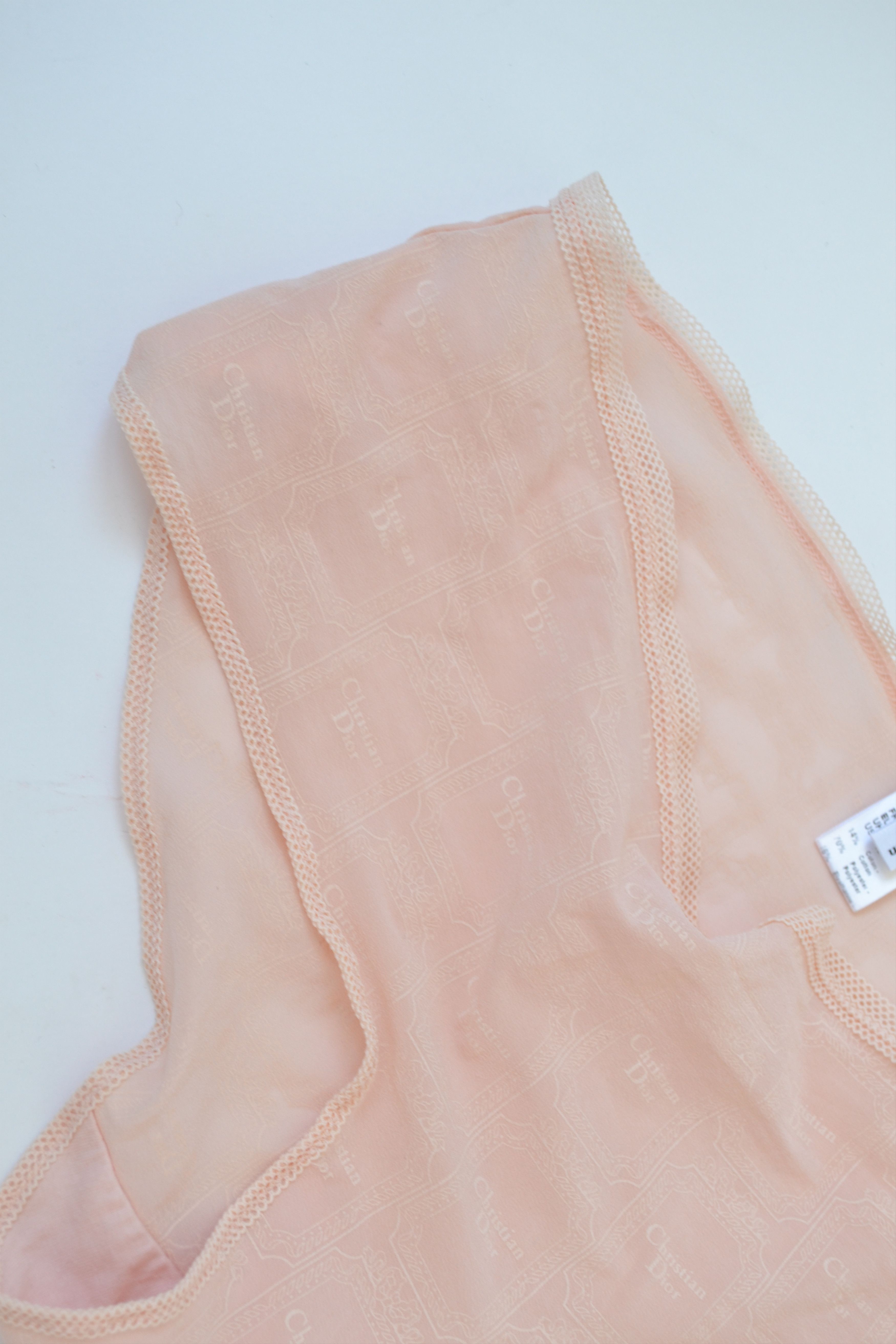 Dior DIOR Underwear CD Monogram Logo Vintage Bikini Peach Size ONE SIZE - 4 Thumbnail