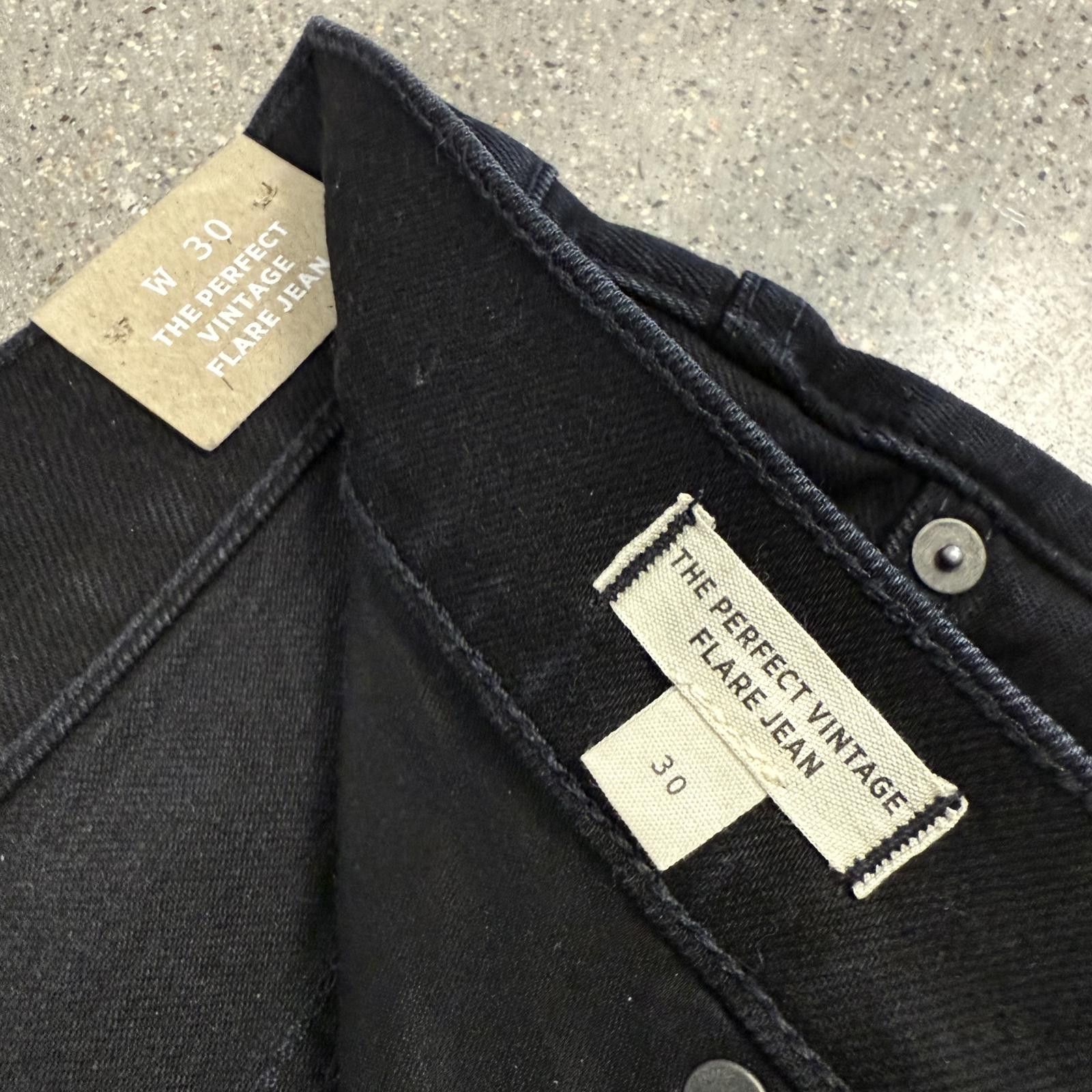 Madewell NWT Madewell The Perfect Vintage Flare Jean Black OoP - W 30 Size 30" / US 8 / IT 44 - 5 Thumbnail
