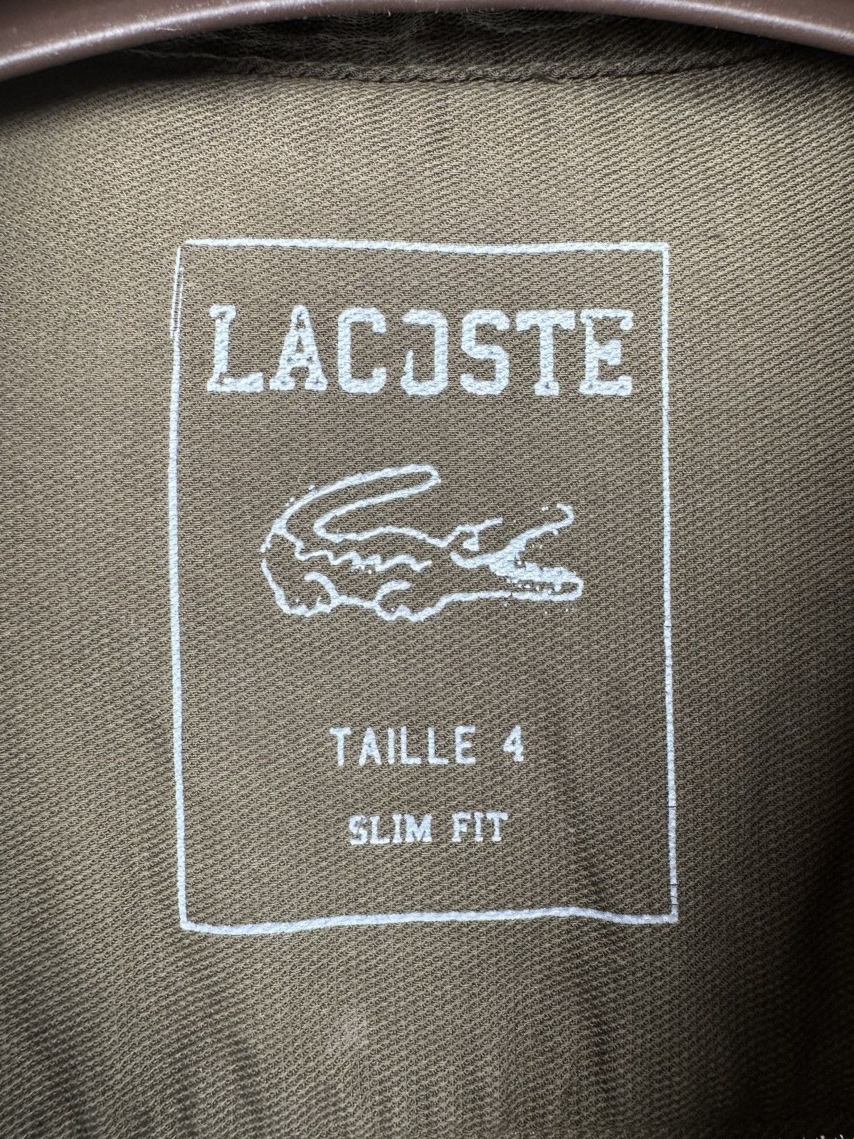 Lacoste Lacoste Khaki Green vintage slim fit rugby polo shirt Size US M / EU 48-50 / 2 - 9 Thumbnail