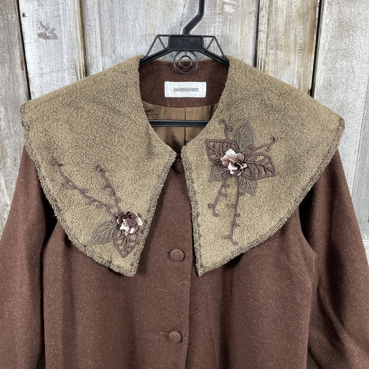 Japanese Brand × Vintage Vintage Japanese Brand Dorotuy Wool Jacket Size XL / US 12-14 / IT 48-50 - 3 Thumbnail