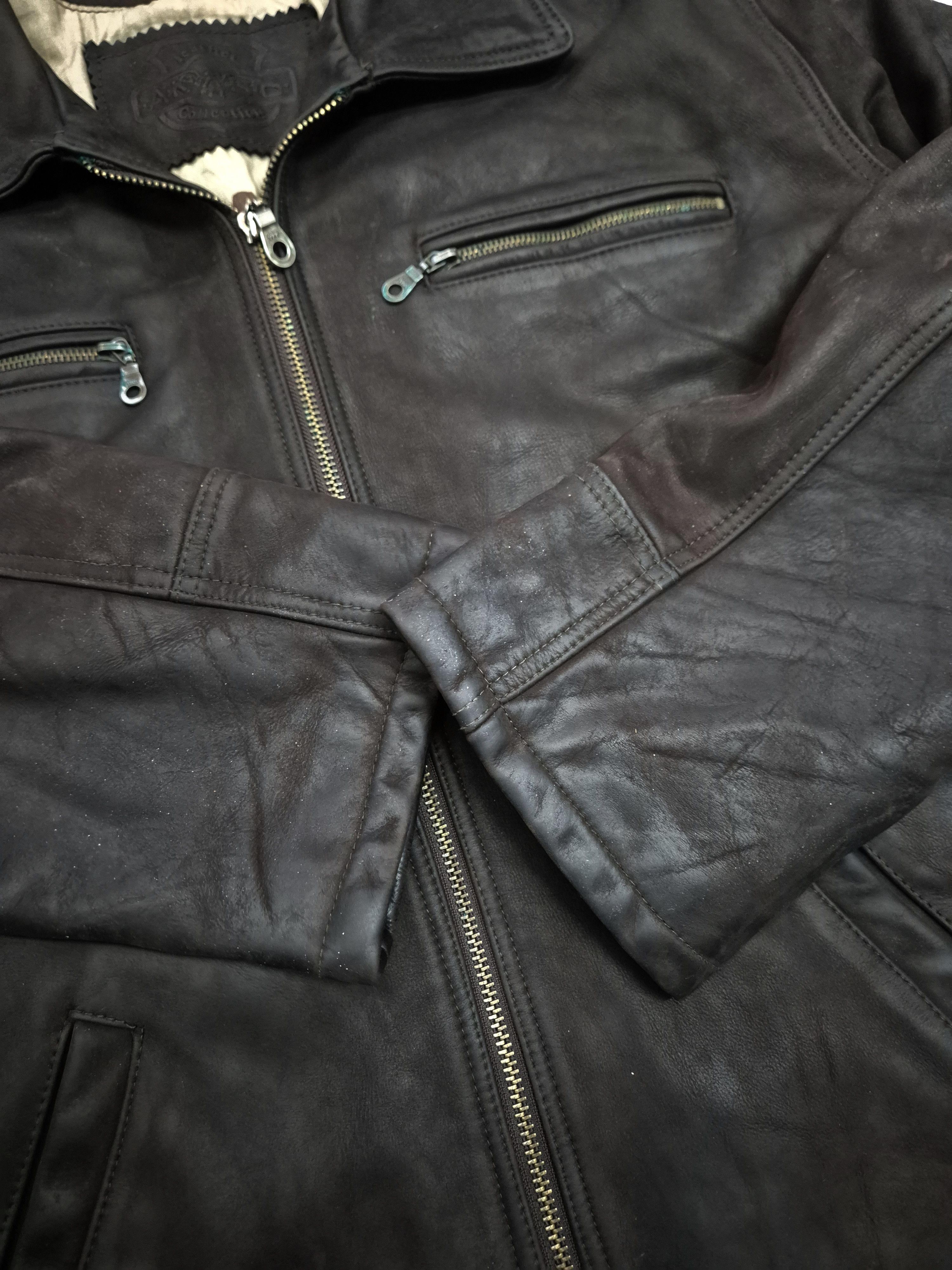 Vintage Vintage Akaso Military Leather Bomber Jacket Size US XXL / EU 58 / 5 - 14 Thumbnail