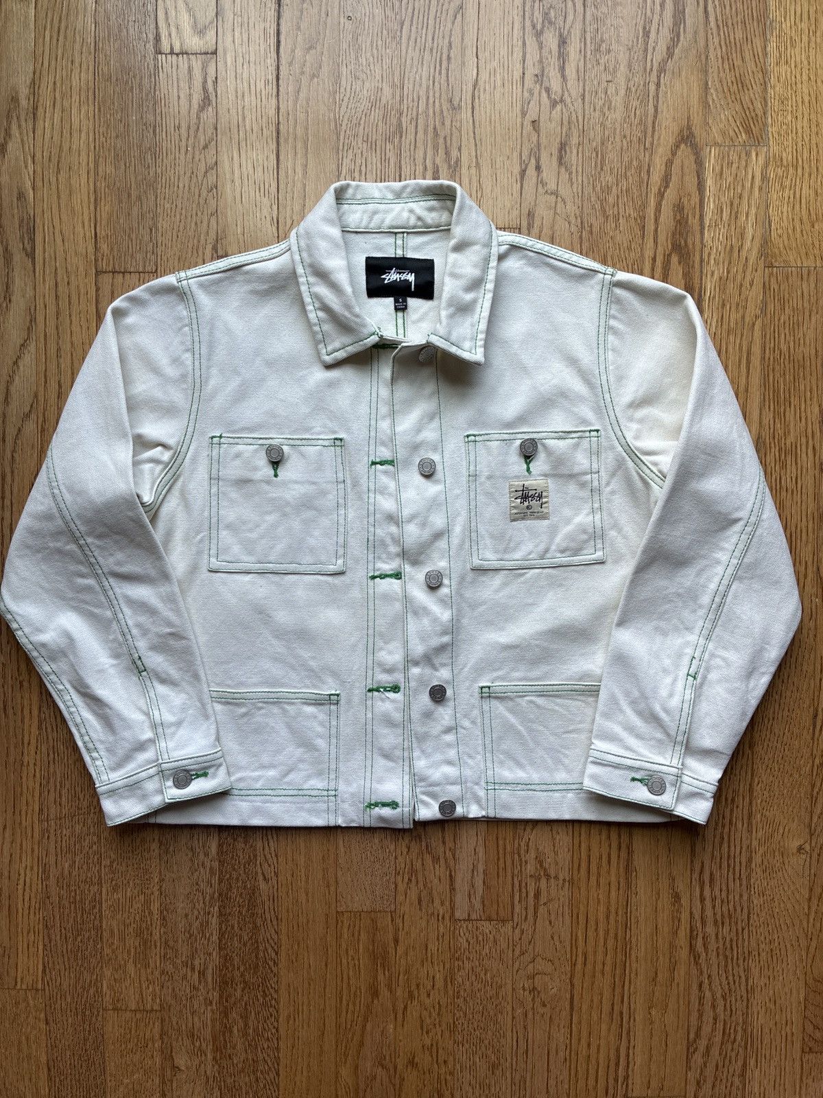 Stussy Stussy Workgear Wyatt Barn Jacket Sz S Size US S / EU 44-46 / 1 - 1 Thumbnail