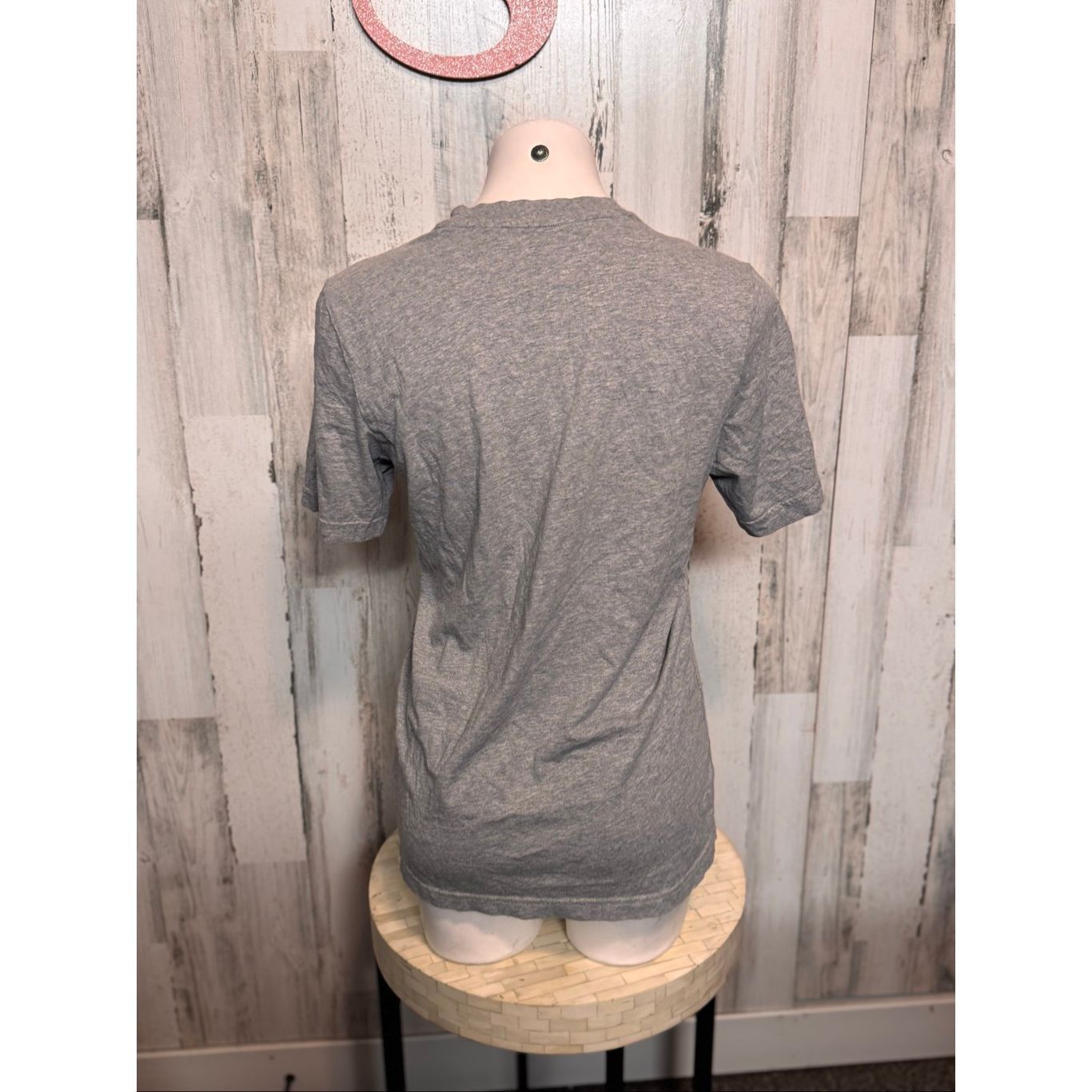 Adidas Adidas Gray Camouflage Logo Short Sleeve T-Shirt – Size Small Size S / US 4 / IT 40 - 6 Thumbnail