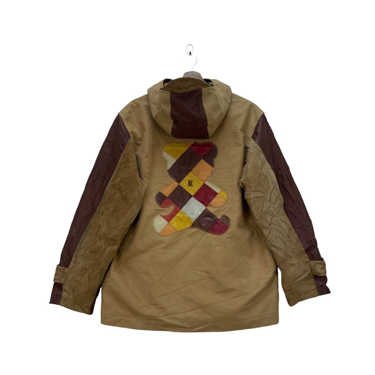 Japanese Brand 🔥Karl Helmut Little Bear Pacthwork Hooded Jacket Size US M / EU 48-50 / 2 - 3 Thumbnail