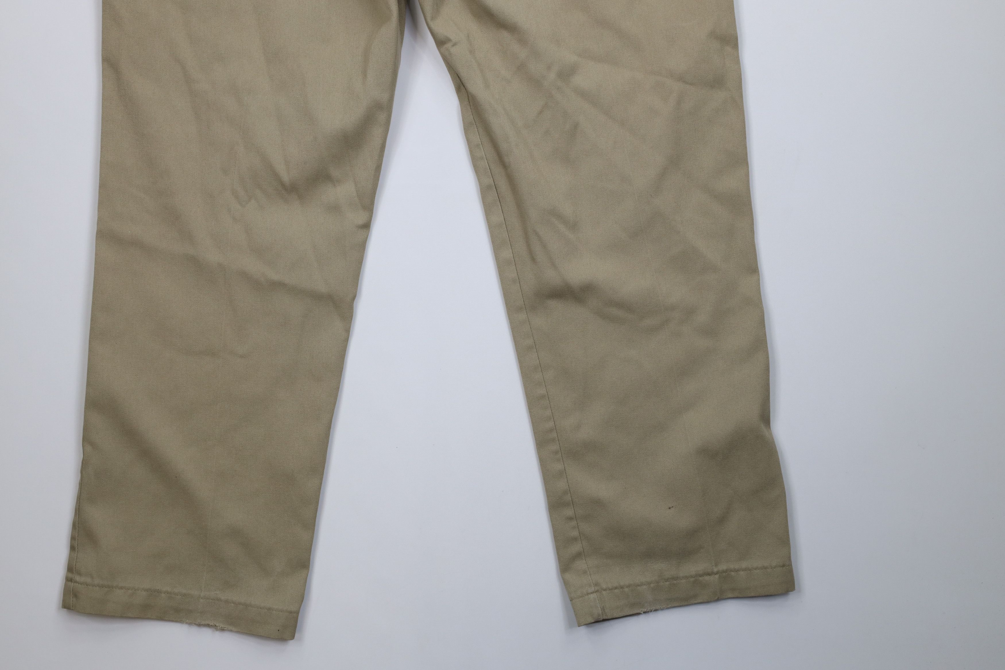 Dickies Vintage Y2K Dickies Spell Out Workwear Wide Leg Pants Beige Size US 40 / EU 56 - 13 Thumbnail