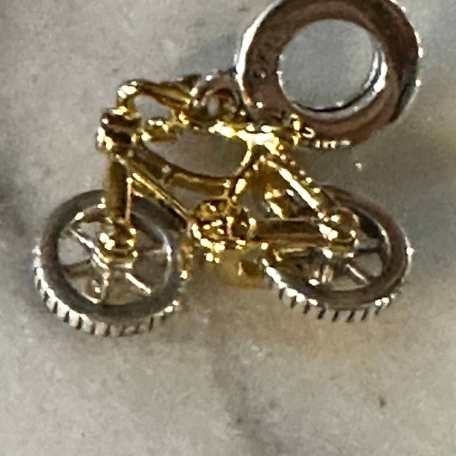 pandora Authentic Pandora Two-tone Spinning Wheels Bicycle Dangle Ch Size ONE SIZE - 4 Thumbnail