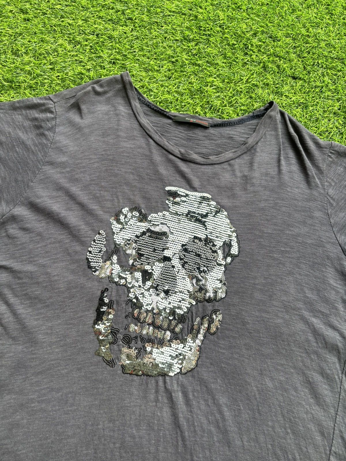 Hysteric Glamour Y2k Zishen Skull Punk Style Tshirt Size US L / EU 52-54 / 3 - 3 Thumbnail