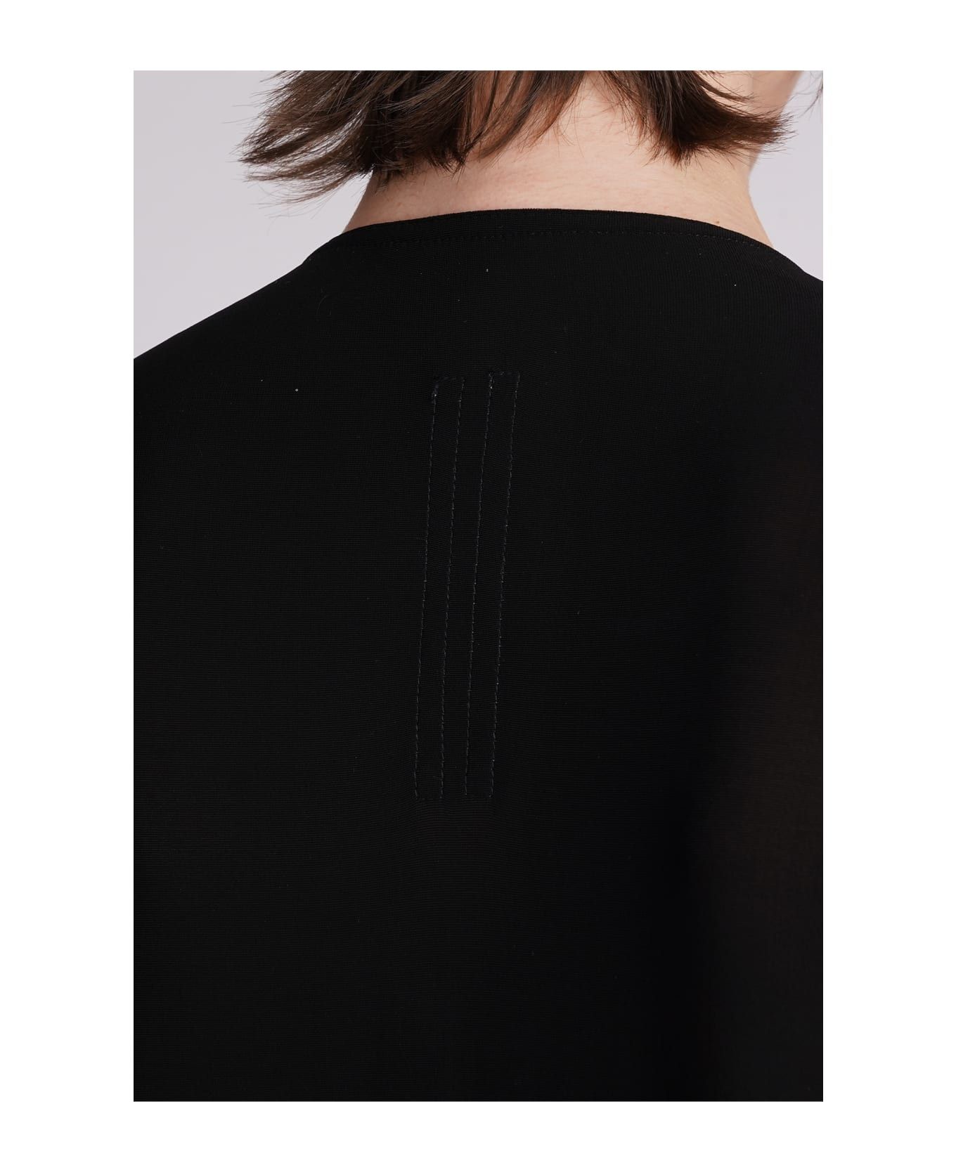 Rick Owens o1y0126 Mini Dress in Black Size S / US 4 / IT 40 - 4 Thumbnail