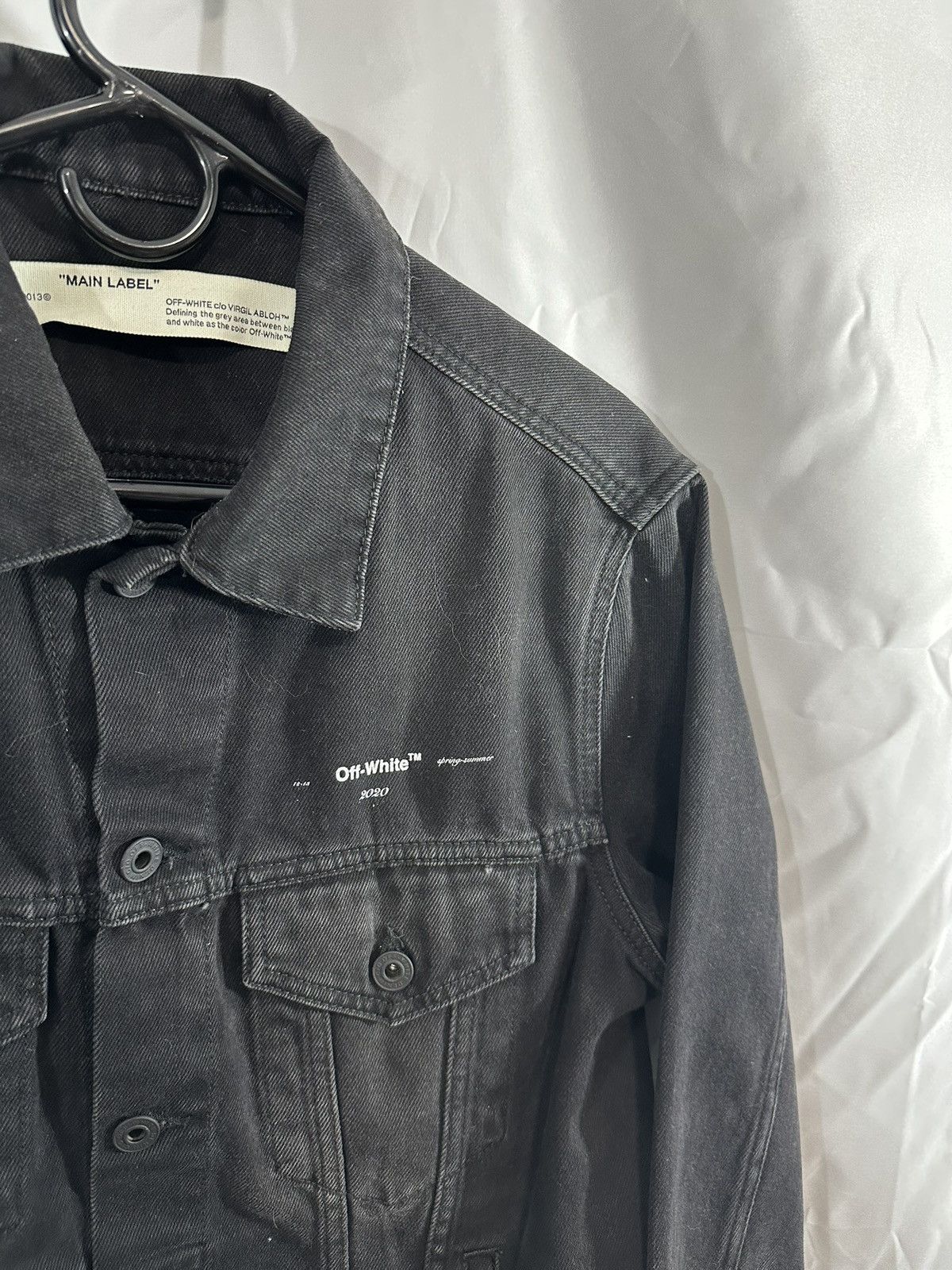Off-White Off-White Denim Jacket Size US M / EU 48-50 / 2 - 4 Thumbnail