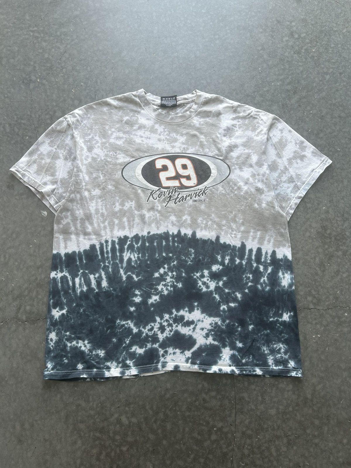 NASCAR × Vintage Vintage 90s NASCAR Kevin Harvick Graphic Tee Size US XL / EU 56 / 4 - 1 Thumbnail