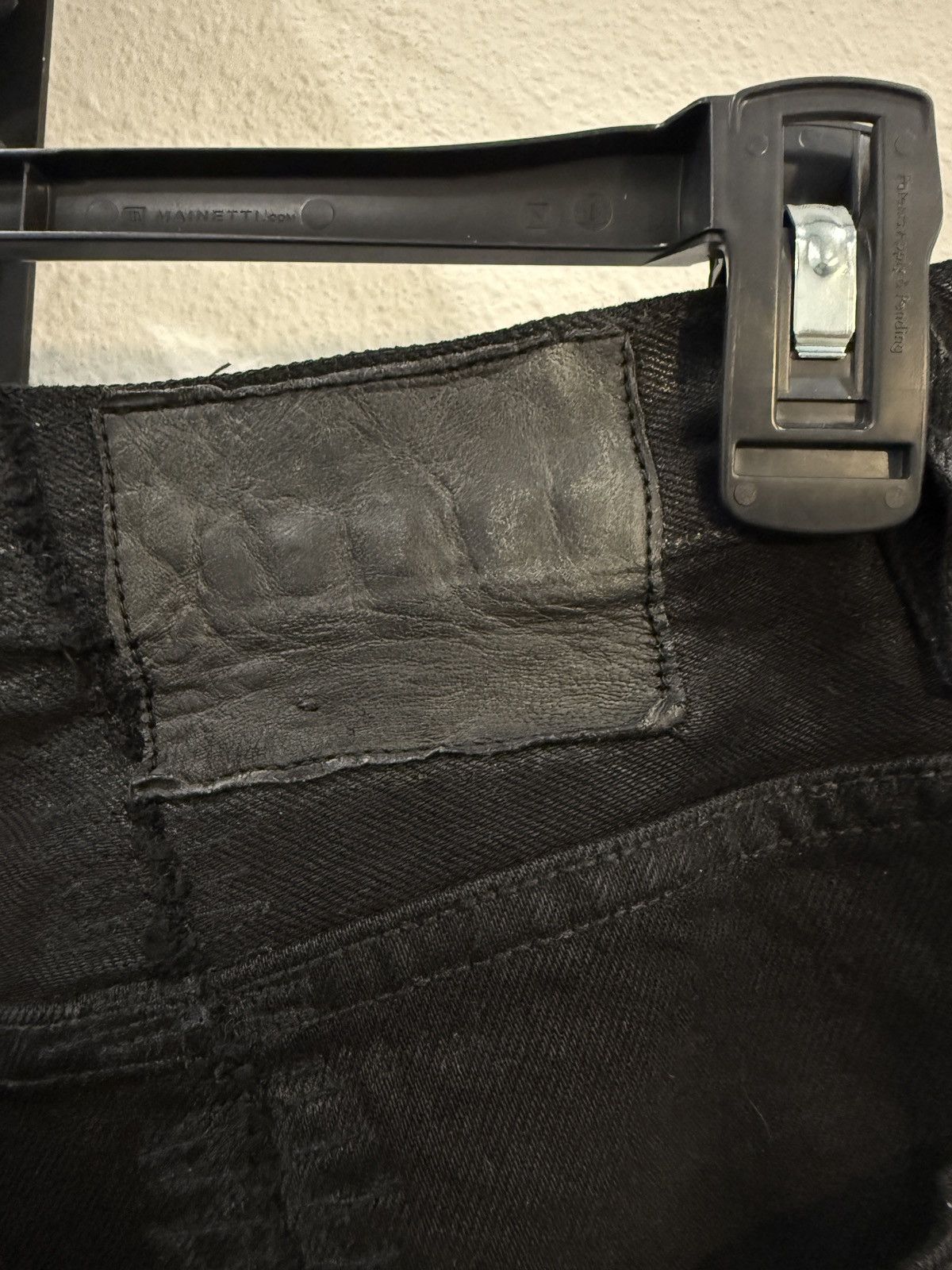 K-Two Studios k-two studios waxed denim jeans Size US 35 - 6 Thumbnail