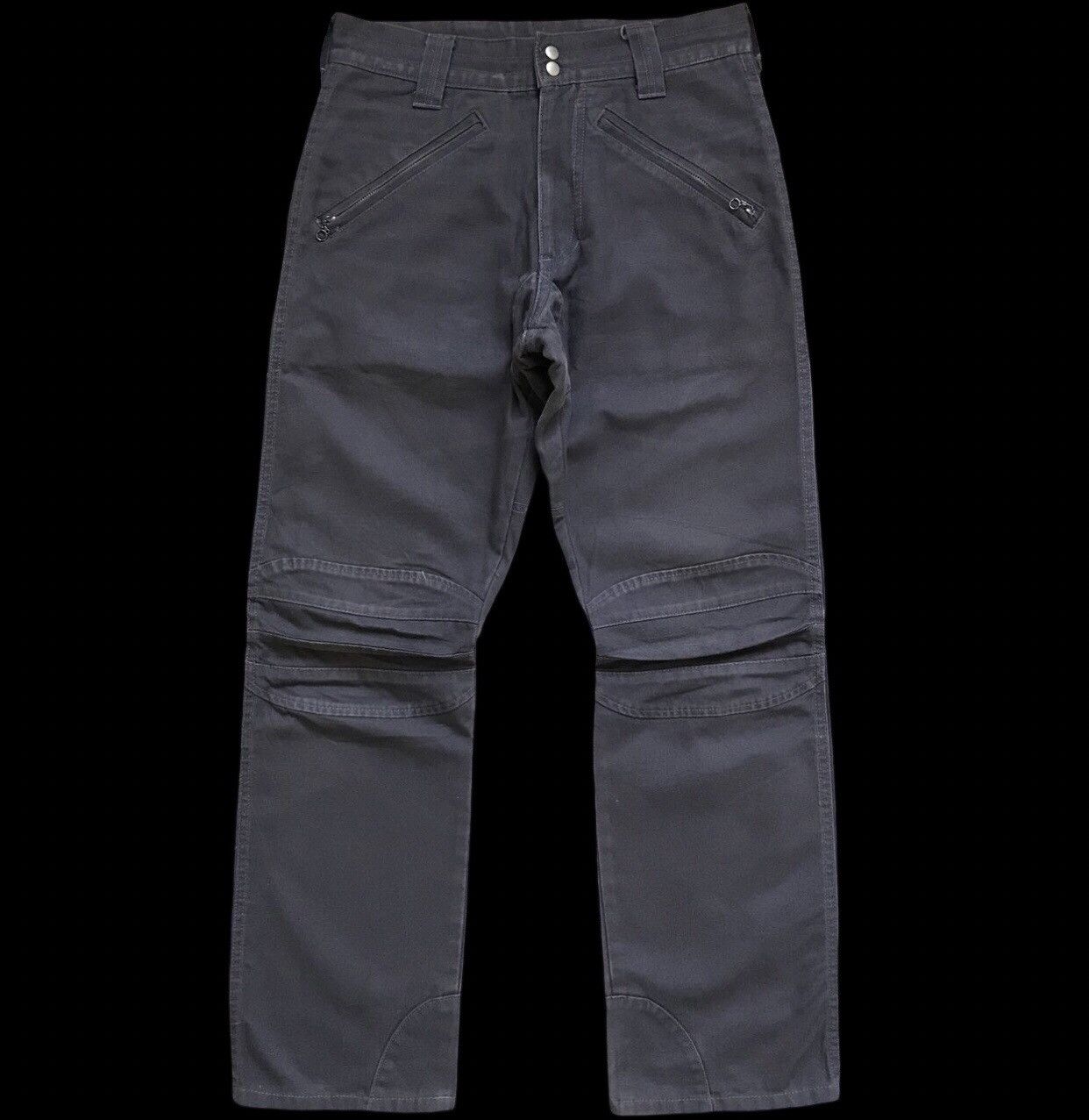 P24 ORANGE HELMET Japan Light Duck Canvas Biker Pant