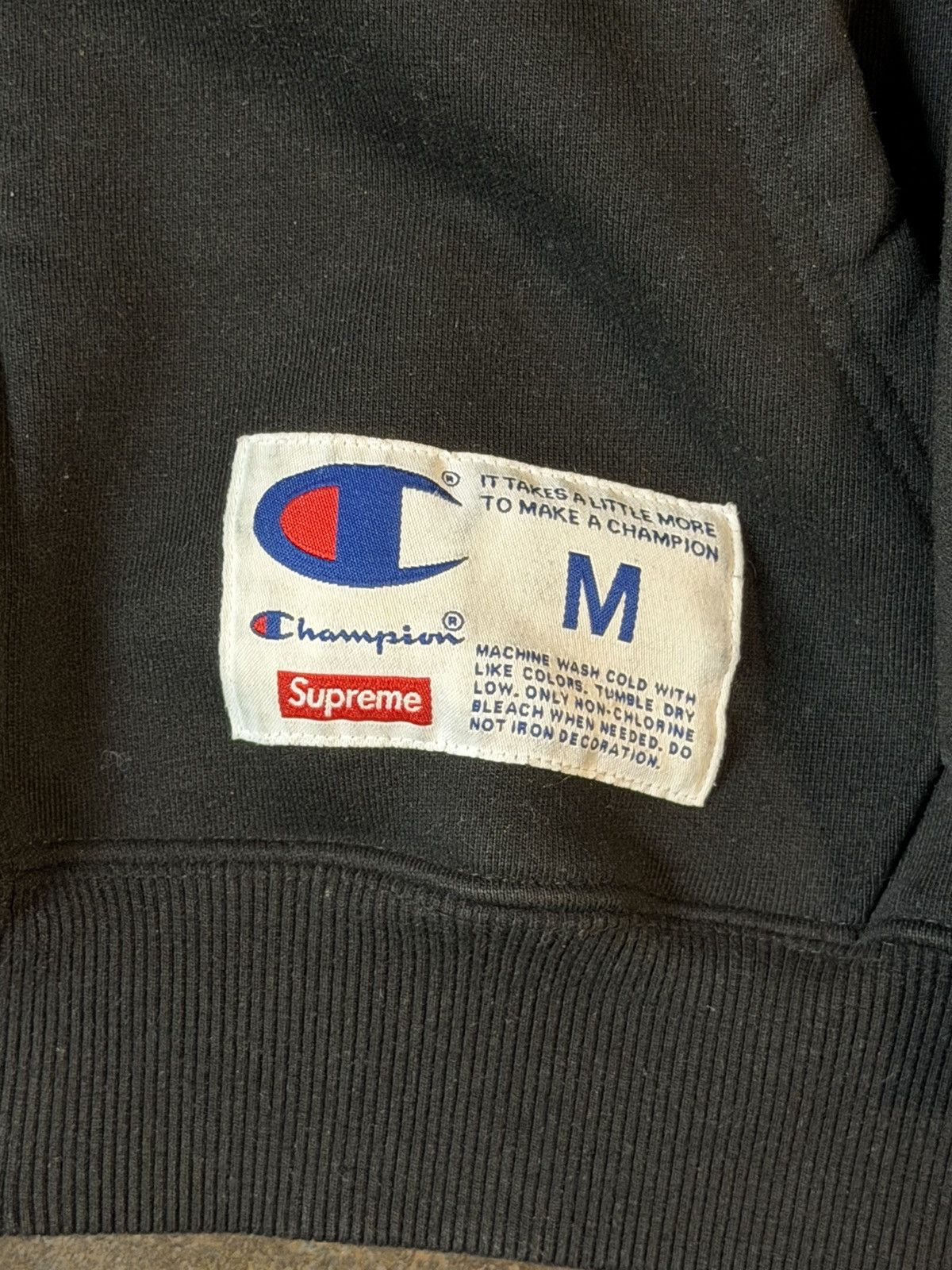 Champion × Supreme Supreme Arc Logo Zip hoodie Size US M / EU 48-50 / 2 - 4 Thumbnail