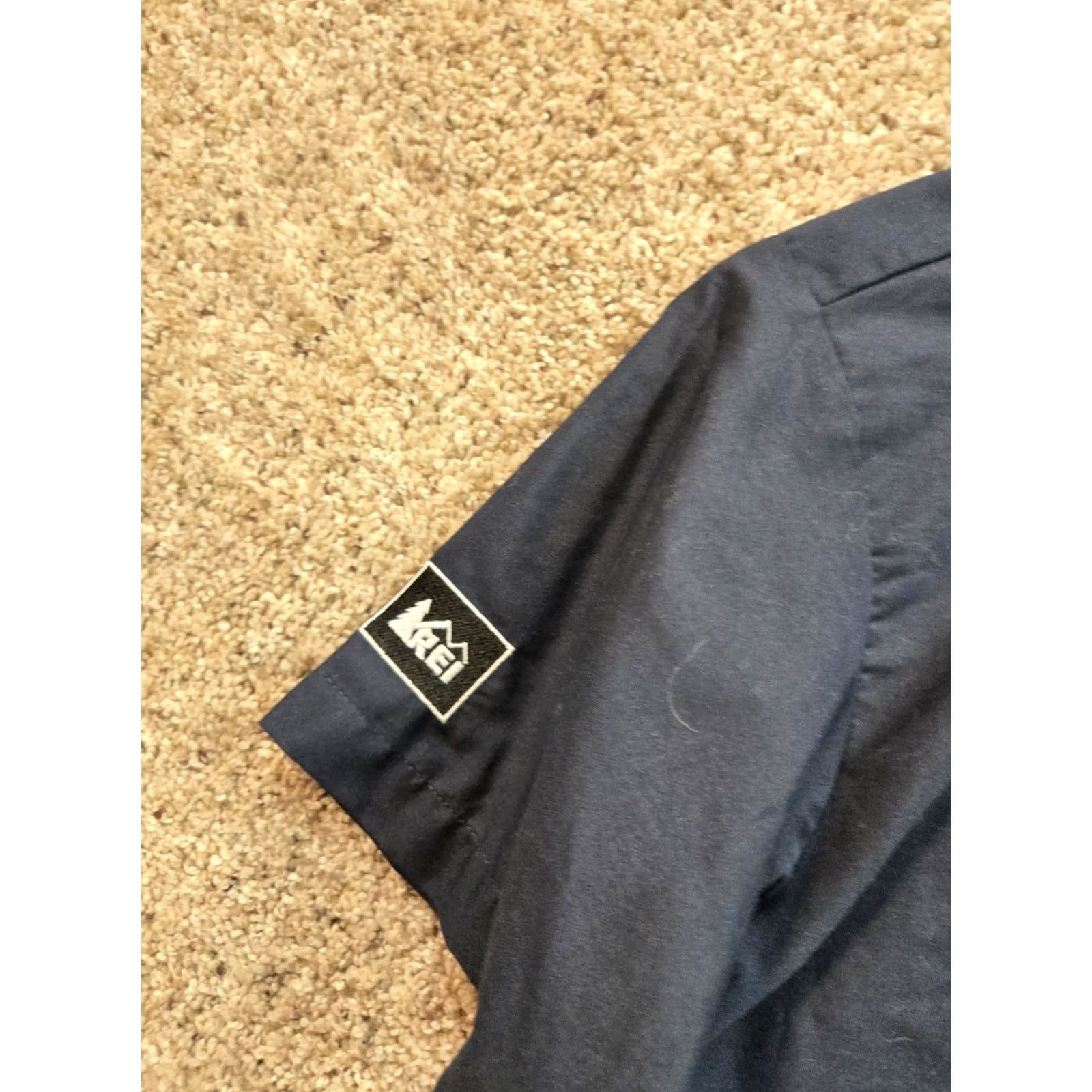 Dickies Dickies Work Shirt Mens XL Blue Short Sleeve Button-Up Twill Cotton Polyester Embroidered Pockets Vintage: No, but Retro Workwear Size US XL / EU 56 / 4 - 5 Thumbnail