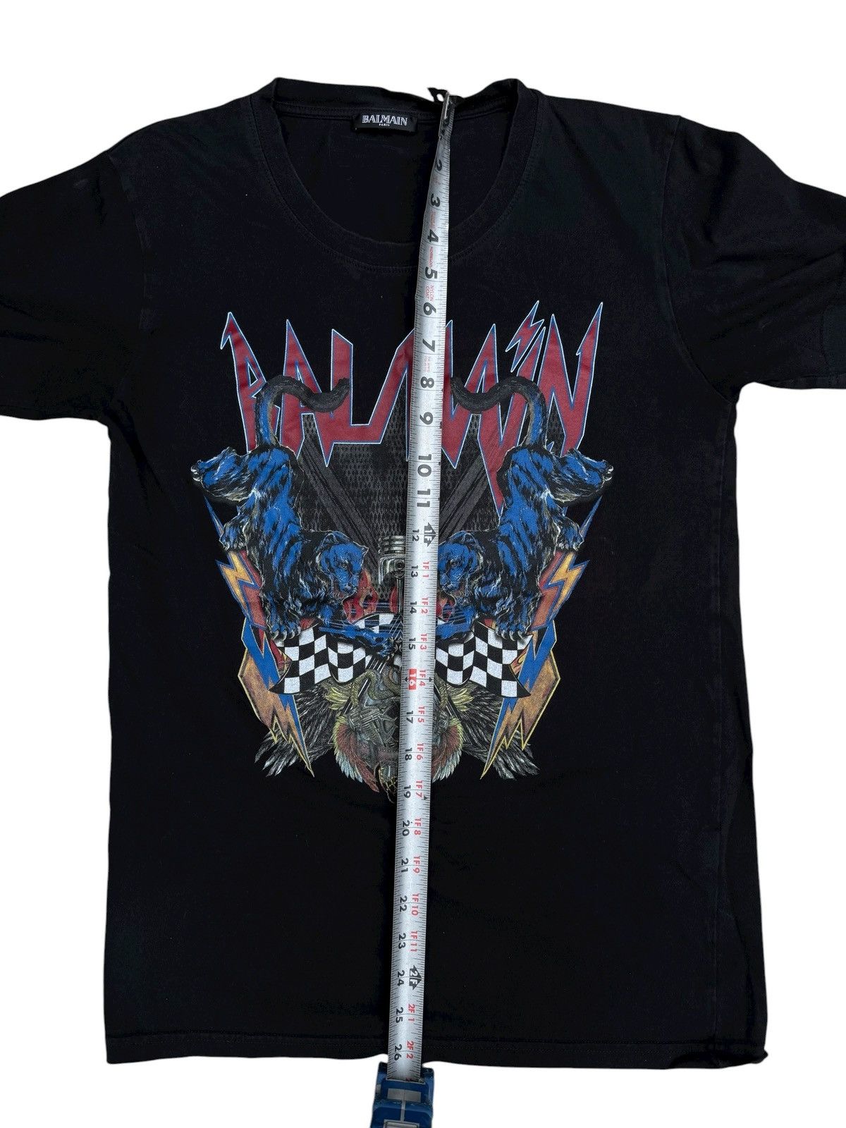 Balmain Balmain rock graphic t shirt Size US S / EU 44-46 / 1 - 4 Thumbnail