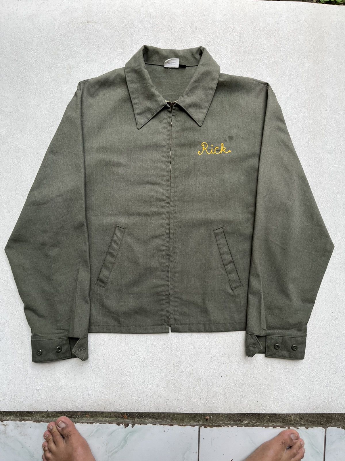 Vintage Vintage 80's Sear mechanic work jacket Size US XL / EU 56 / 4 - 1 Thumbnail