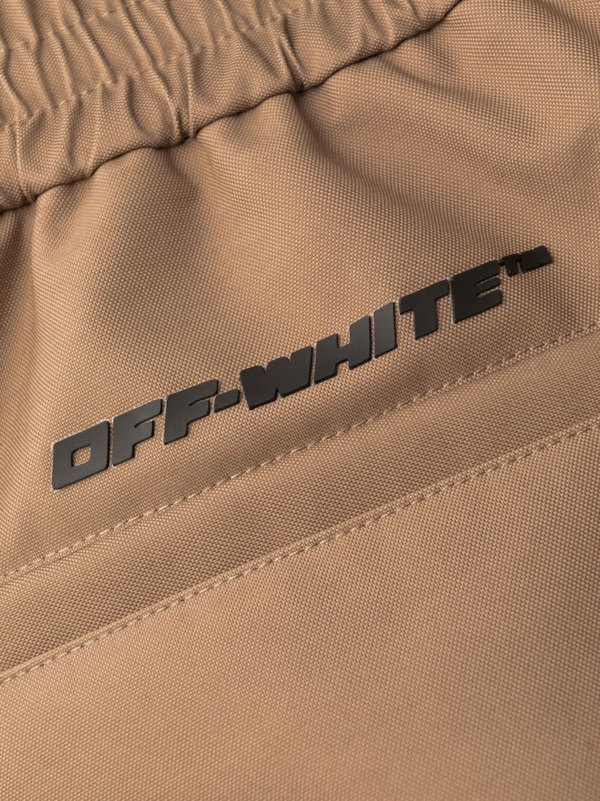 Off-White o1gr1nt1124 Ow Race Canv 3L Utility Pant in Camel Size US 34 / EU 50 - 6 Thumbnail