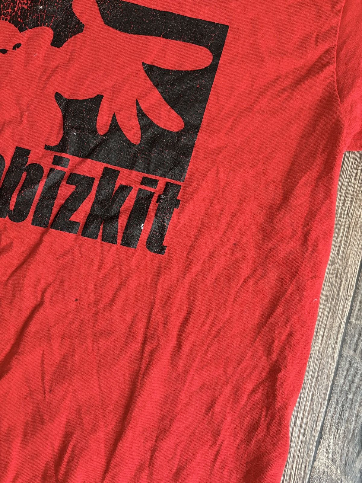 Band Tees Vintage 2000s Rare Limp Bizkit Distressed Tour T-Shirt Size US L / EU 52-54 / 3 - 6 Thumbnail
