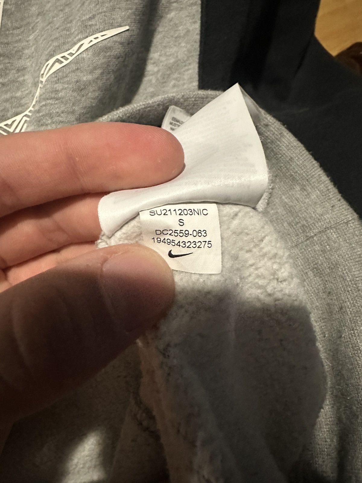Nike × Vintage Vintage Nike Sweatshirt – Rare Size US S / EU 44-46 / 1 - 4 Thumbnail