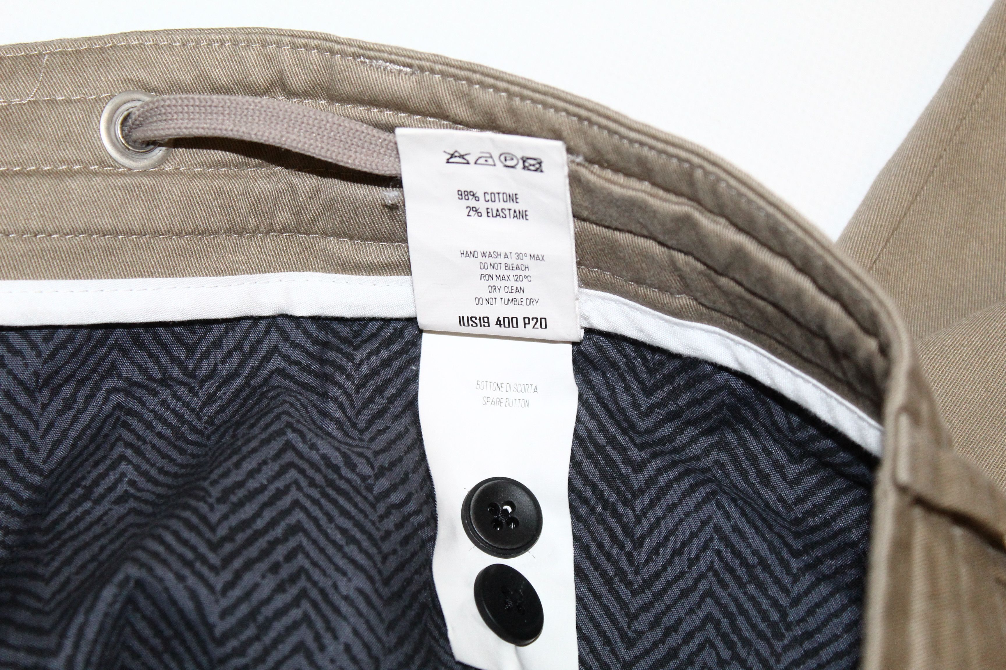 Z Zegna Hosio Made of Yarn Drawsting One-pleat Tapered Pants Size US 30 / EU 46 - 11 Thumbnail
