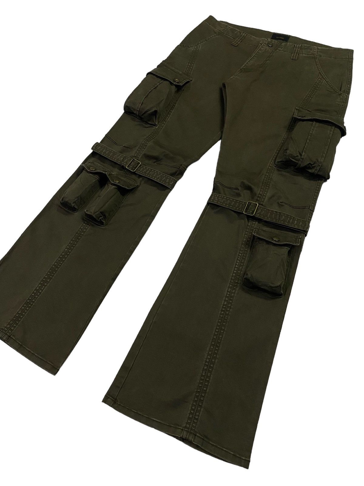 Tete Homme Tete Homme By Issey Miyake Tactical Bondage Stretches Pants Size US 34 / EU 50 - 19 Thumbnail