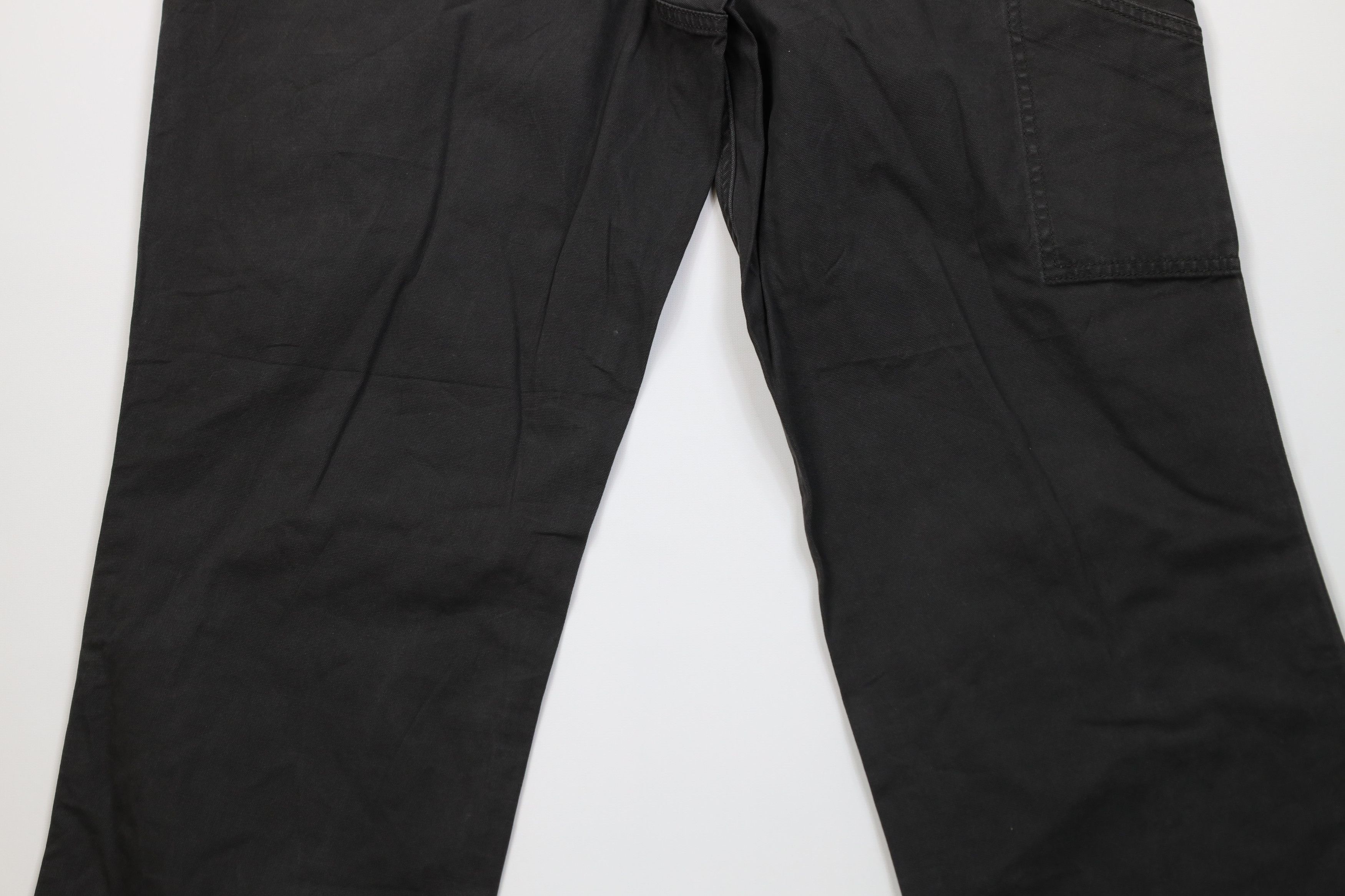 Carhartt Vintage Y2K Carhartt Relaxed Wide Leg Dungaree Pants Gray Size US 38 / EU 54 - 10 Thumbnail